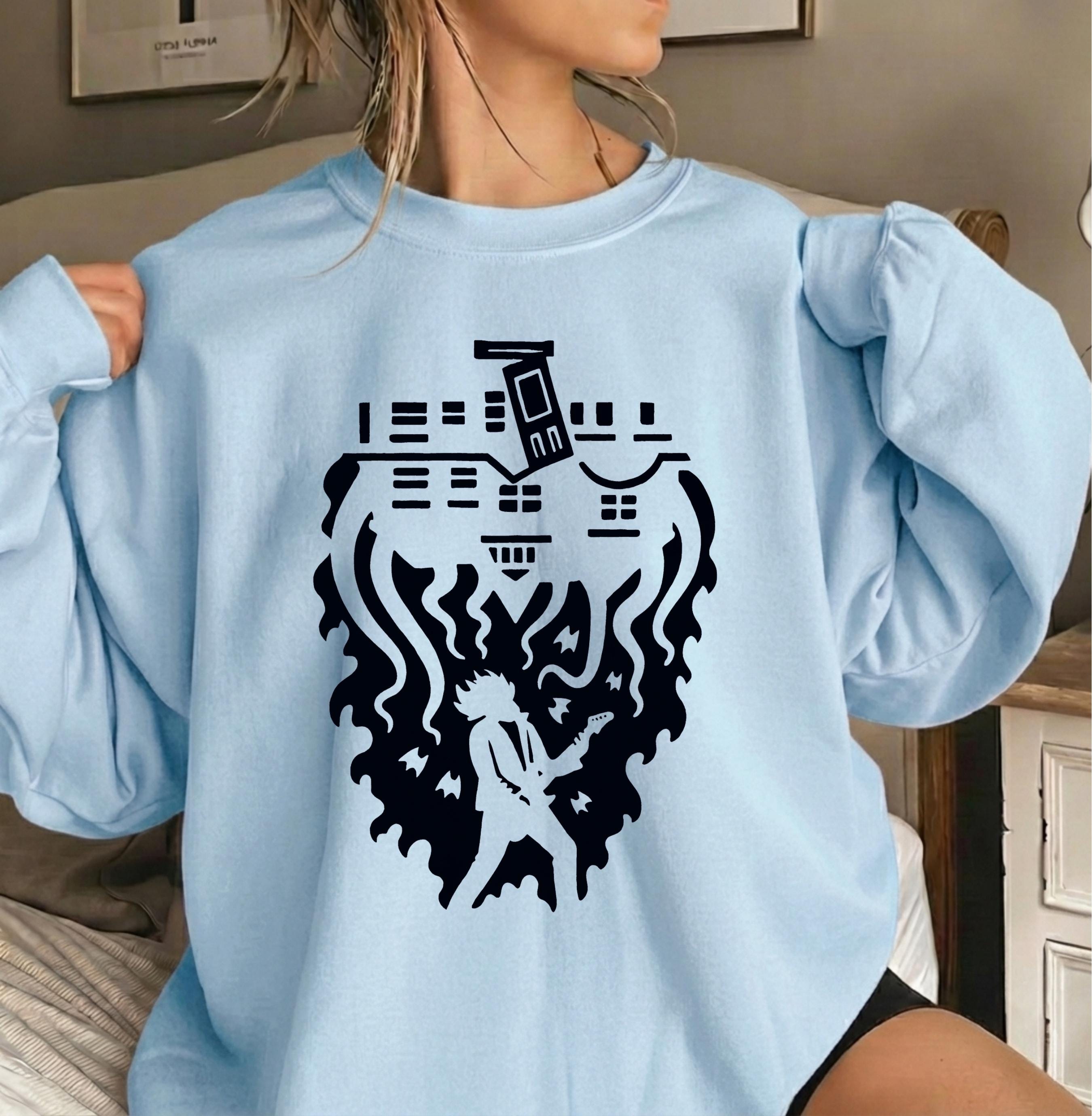 Upside Down Inspired Shirt – Eddie Vibes Halloween & Christmas Graphic Tee