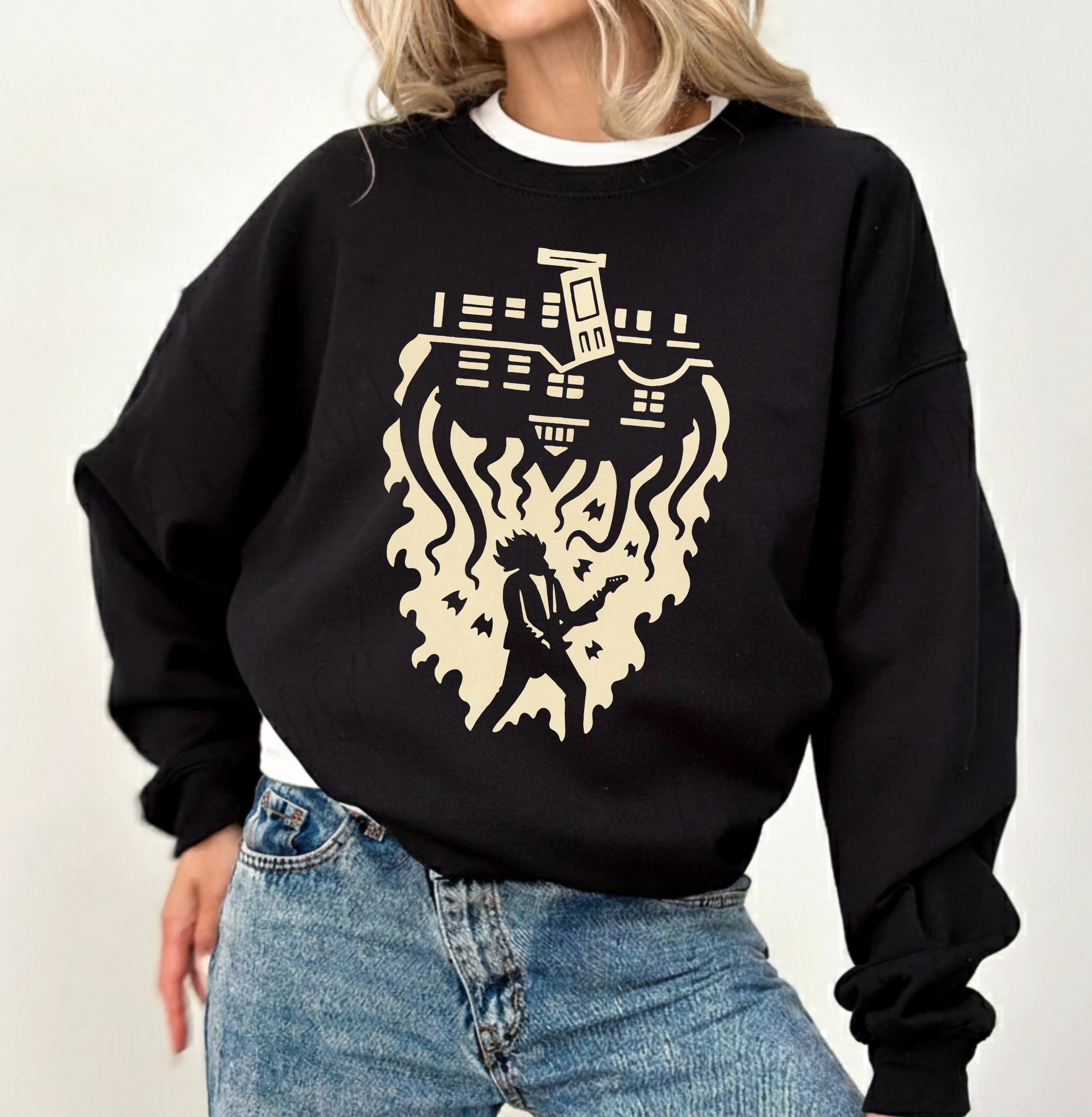 Upside Down Inspired Shirt – Eddie Vibes Halloween & Christmas Graphic Tee