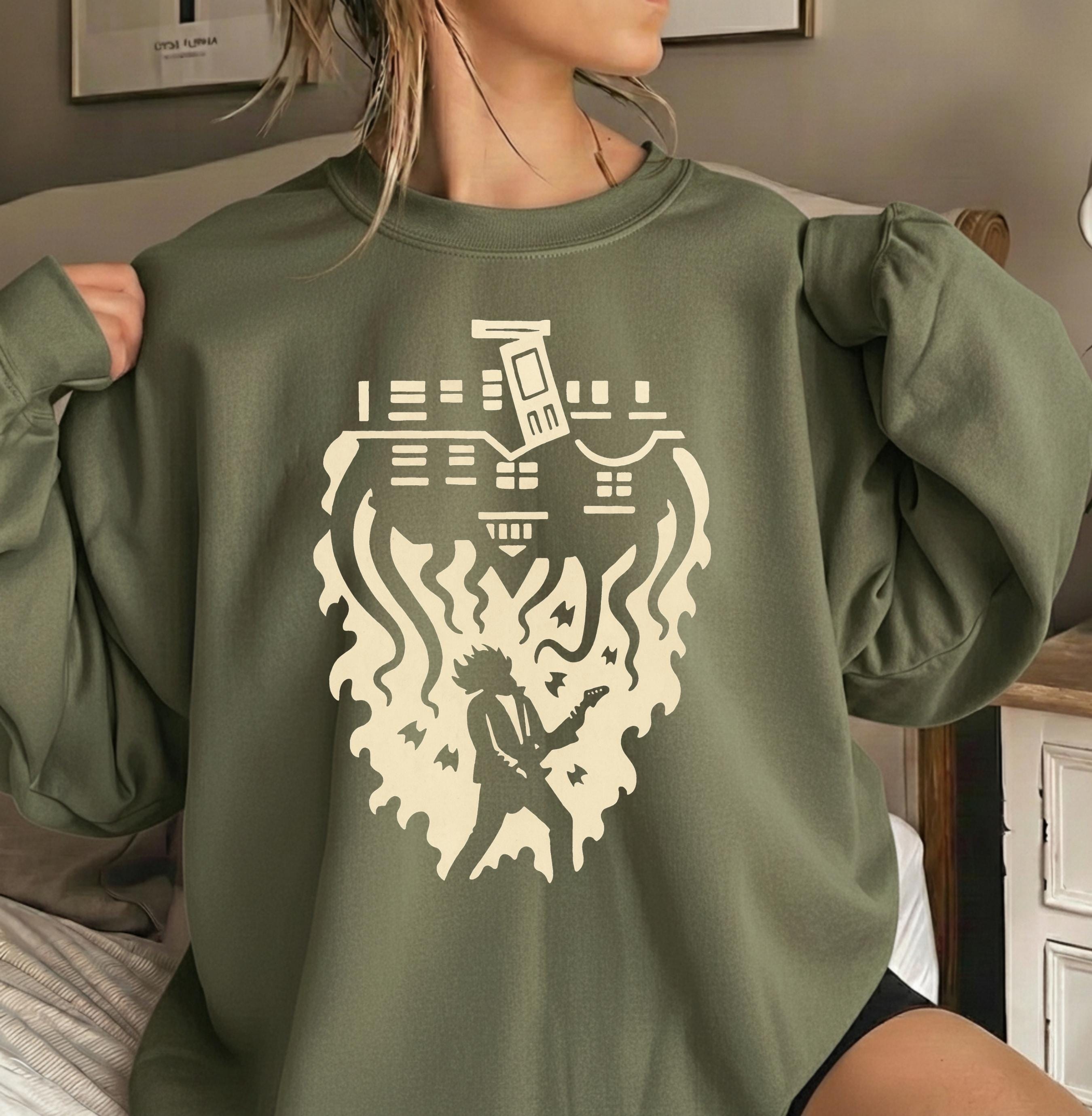 Upside Down Inspired Shirt – Eddie Vibes Halloween & Christmas Graphic Tee