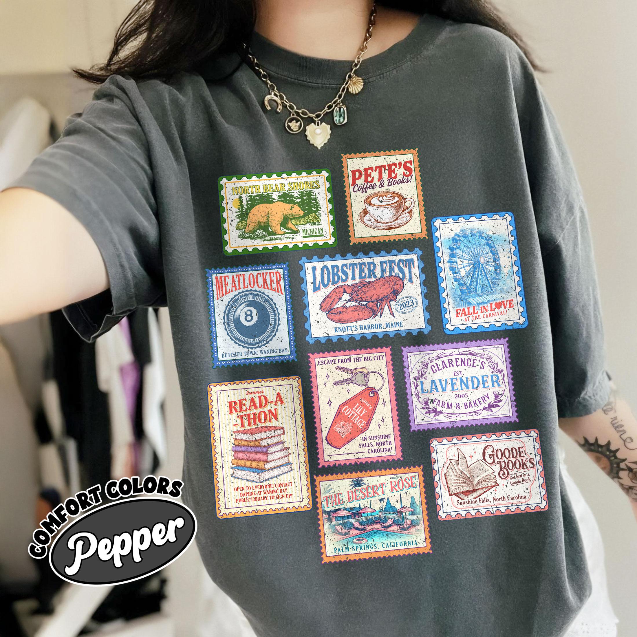 Beach Read Inspired Shirt – Romance Book Stamp Tee for Readers