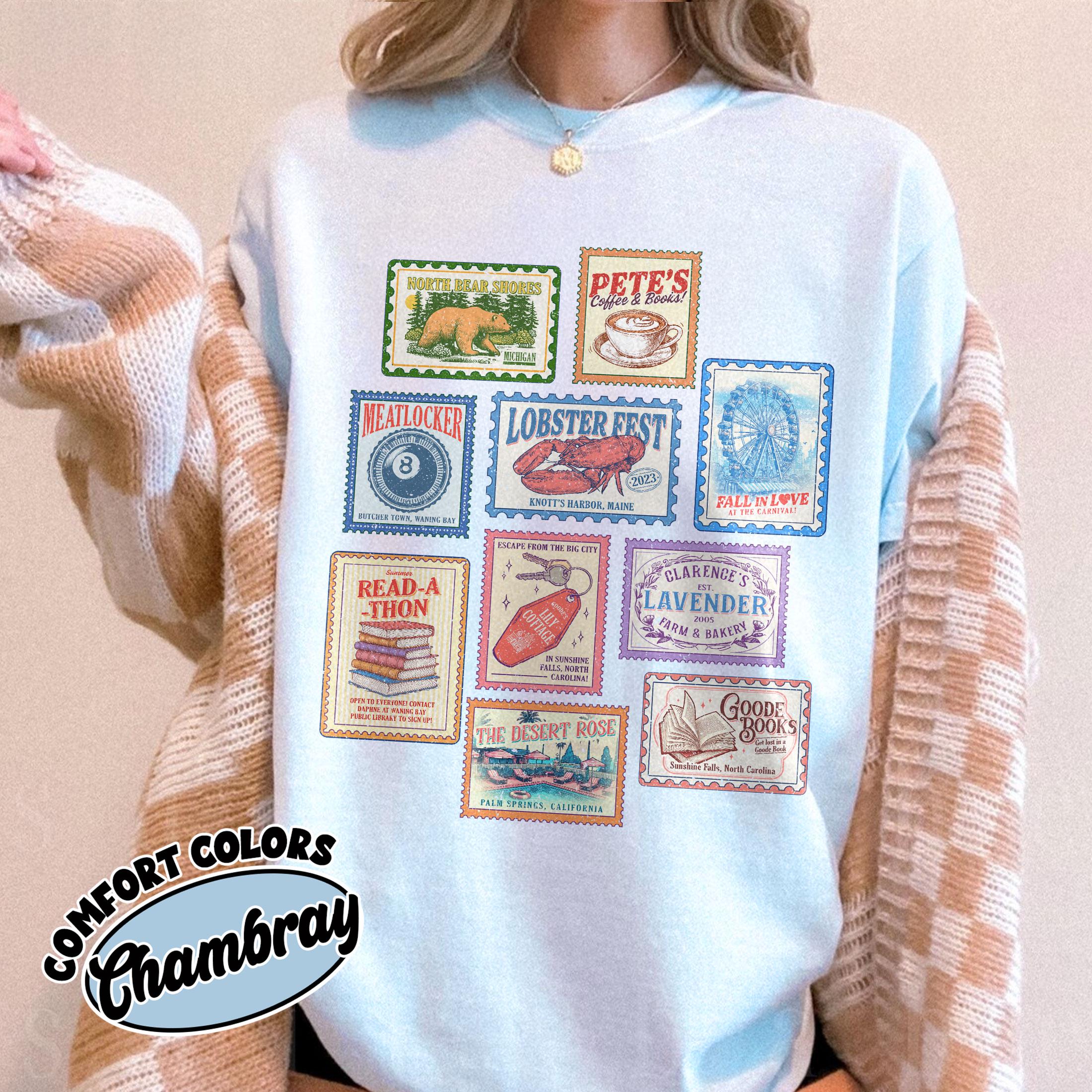 Beach Read Inspired Shirt – Romance Book Stamp Tee for Readers