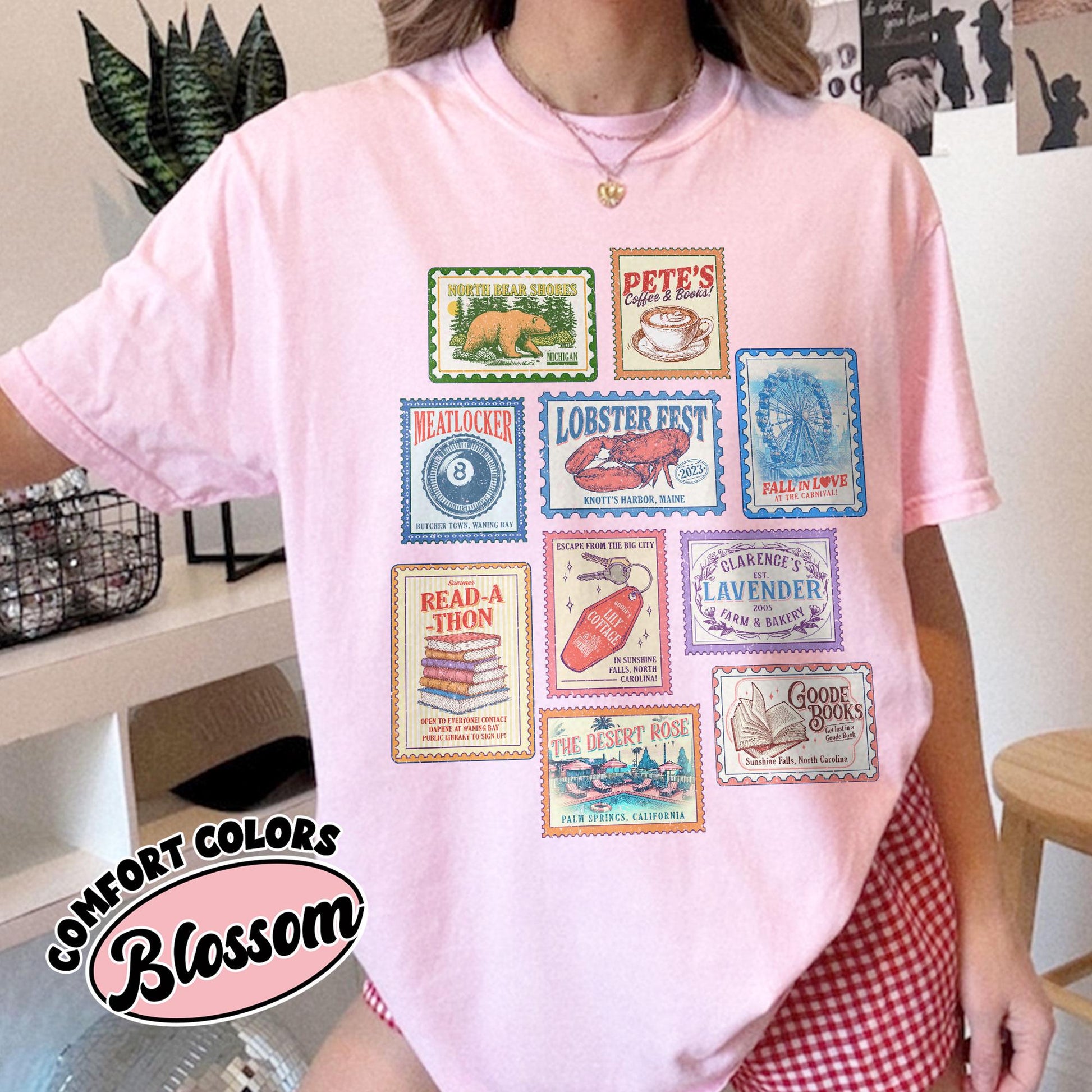 Beach Read Inspired Shirt – Romance Book Stamp Tee for Readers
