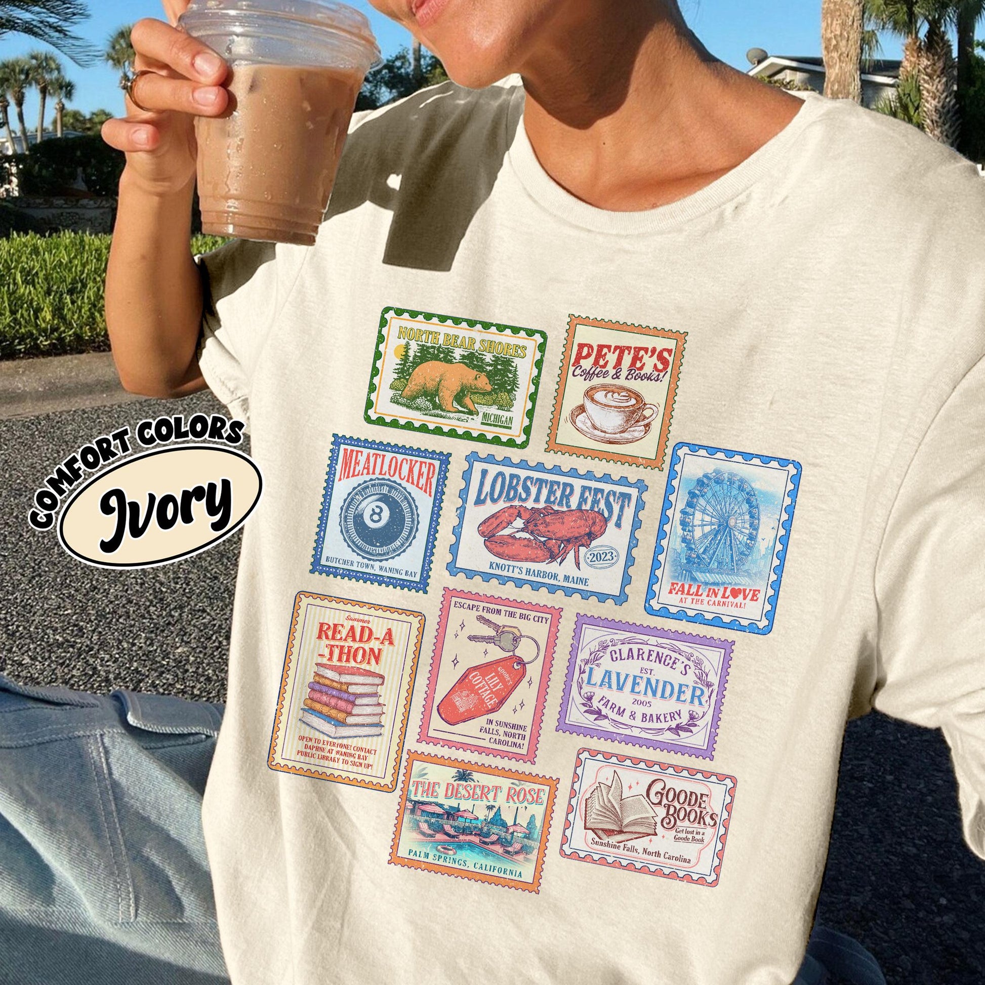 Beach Read Inspired Shirt – Romance Book Stamp Tee for Readers