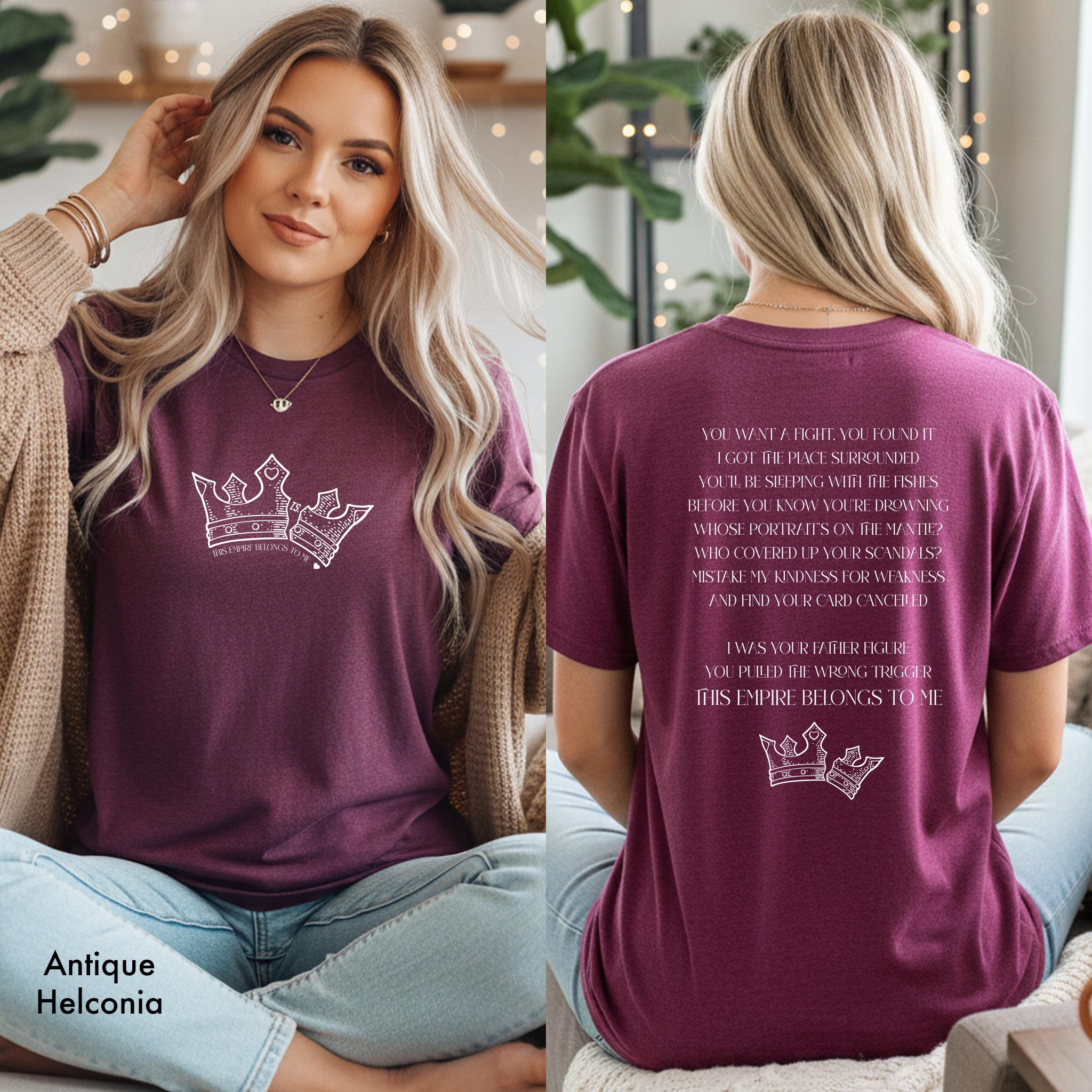Father Figure Lyrics T-Shirt – Life of a Showgirl Taylor Inspired Graphic Tee