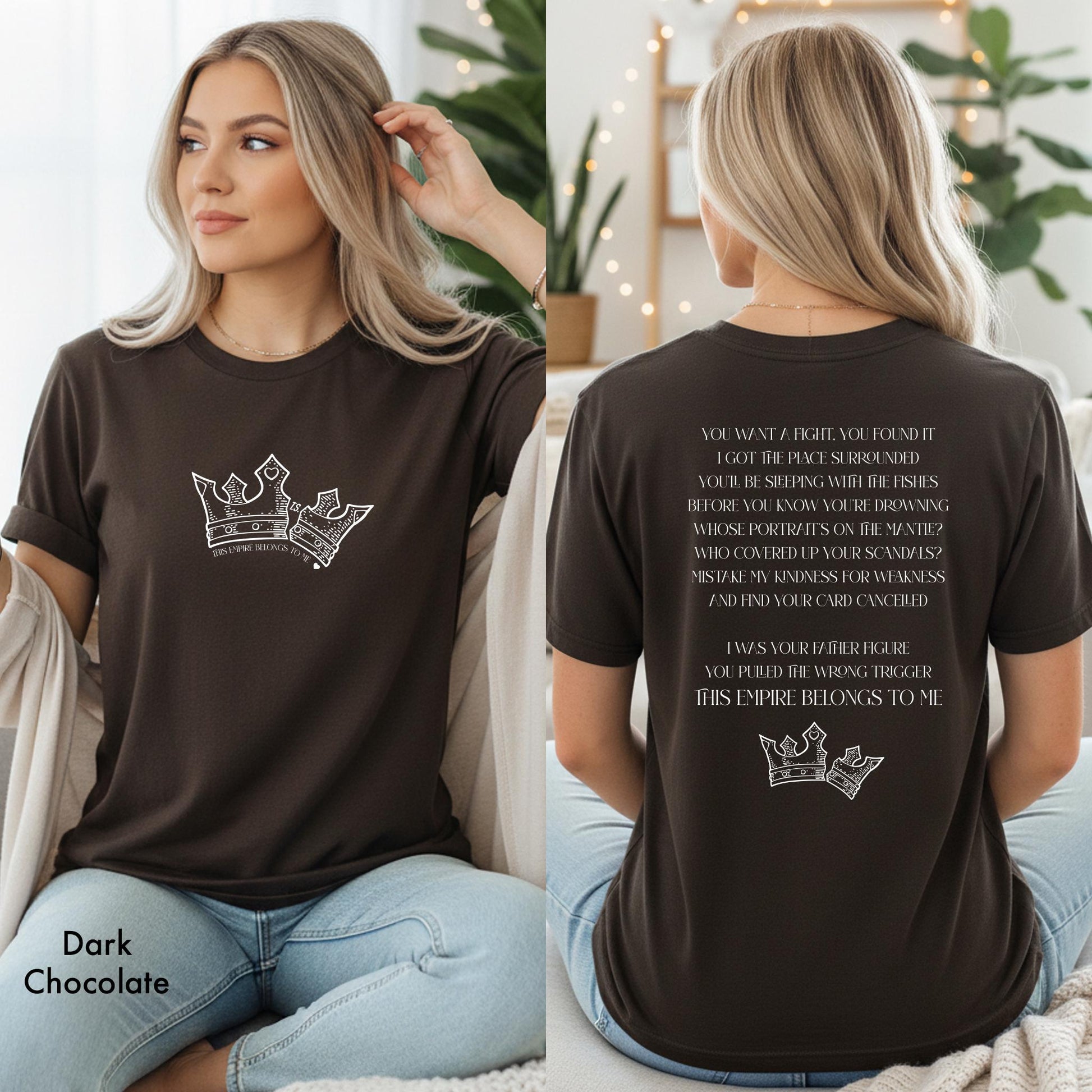 Father Figure Lyrics T-Shirt – Life of a Showgirl Taylor Inspired Graphic Tee