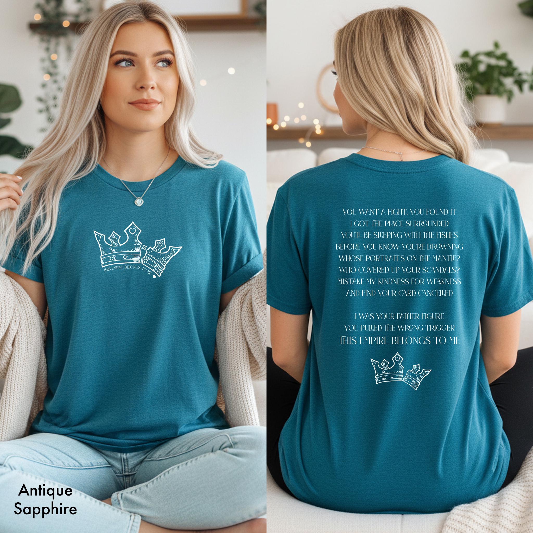 Father Figure Lyrics T-Shirt – Life of a Showgirl Taylor Inspired Graphic Tee