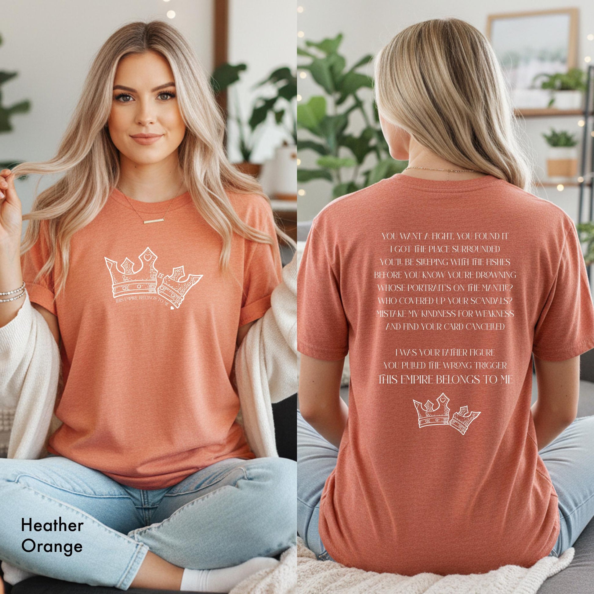 Father Figure Lyrics T-Shirt – Life of a Showgirl Taylor Inspired Graphic Tee