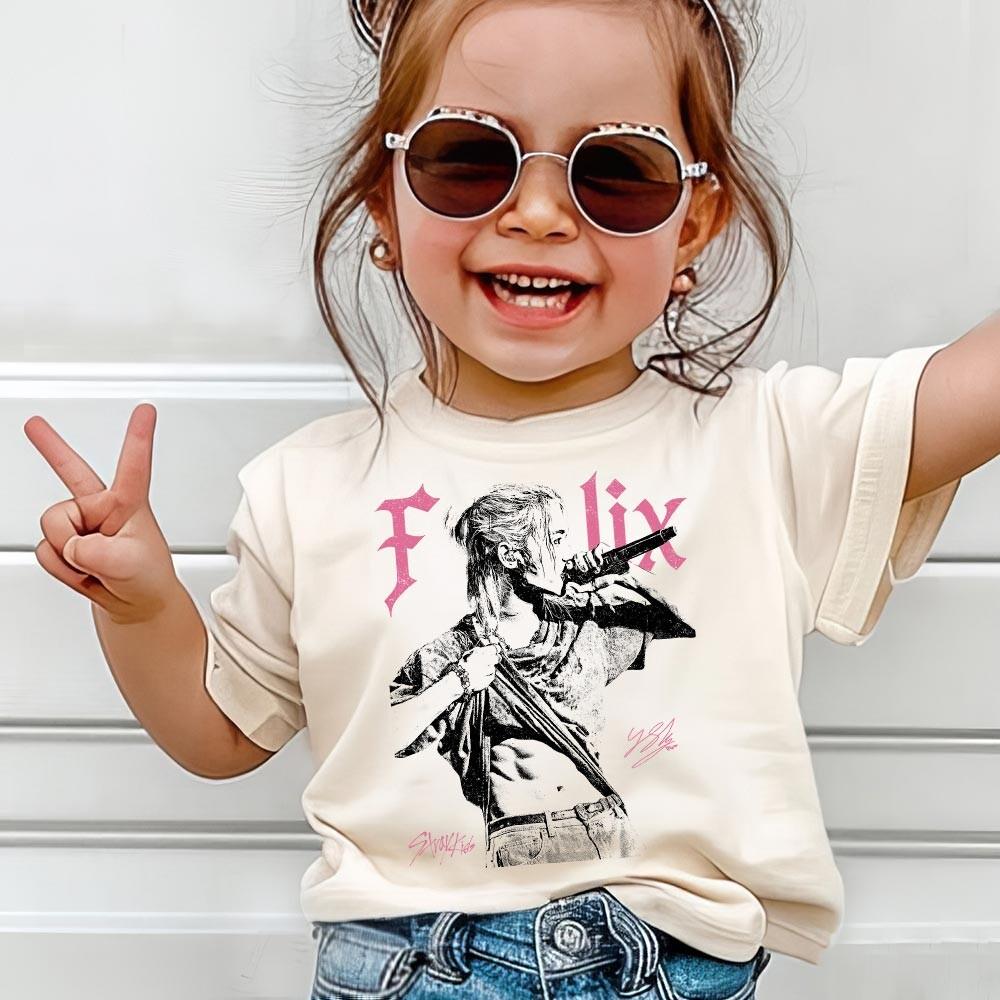 Felix SKZ Vintage Shirt – Stray Kids Graphic Tee – Retro K-Pop Fan Gift