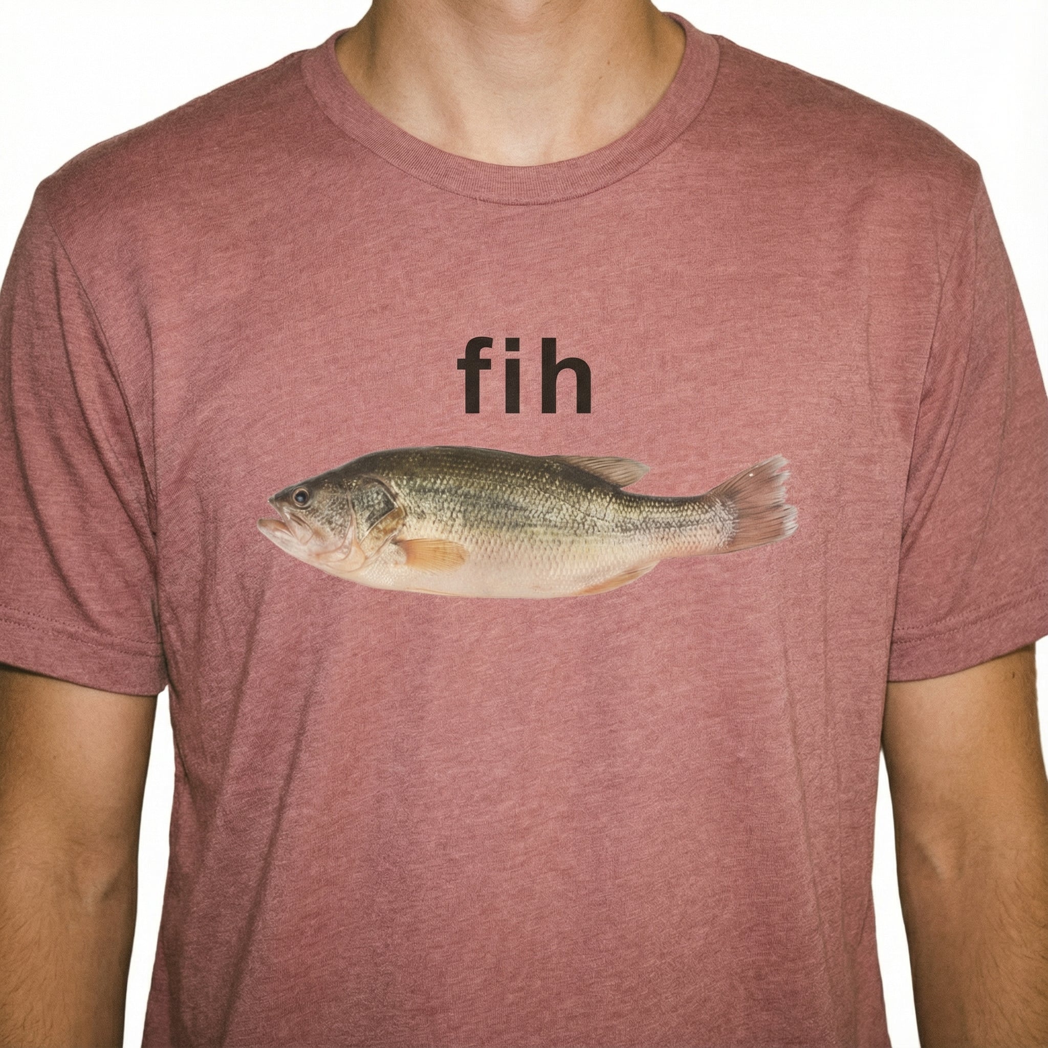 Fih Fish Meme T-Shirt – Funny Internet Humor Graphic Tee – Gen Z Style Shirt