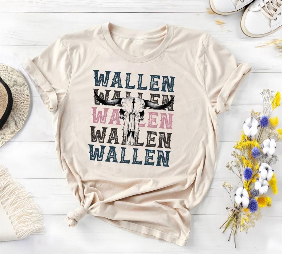 Floral Country Music T-Shirt – Cowgirl Concert Graphic Tee