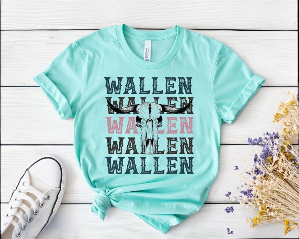 Floral Country Music T-Shirt – Cowgirl Concert Graphic Tee