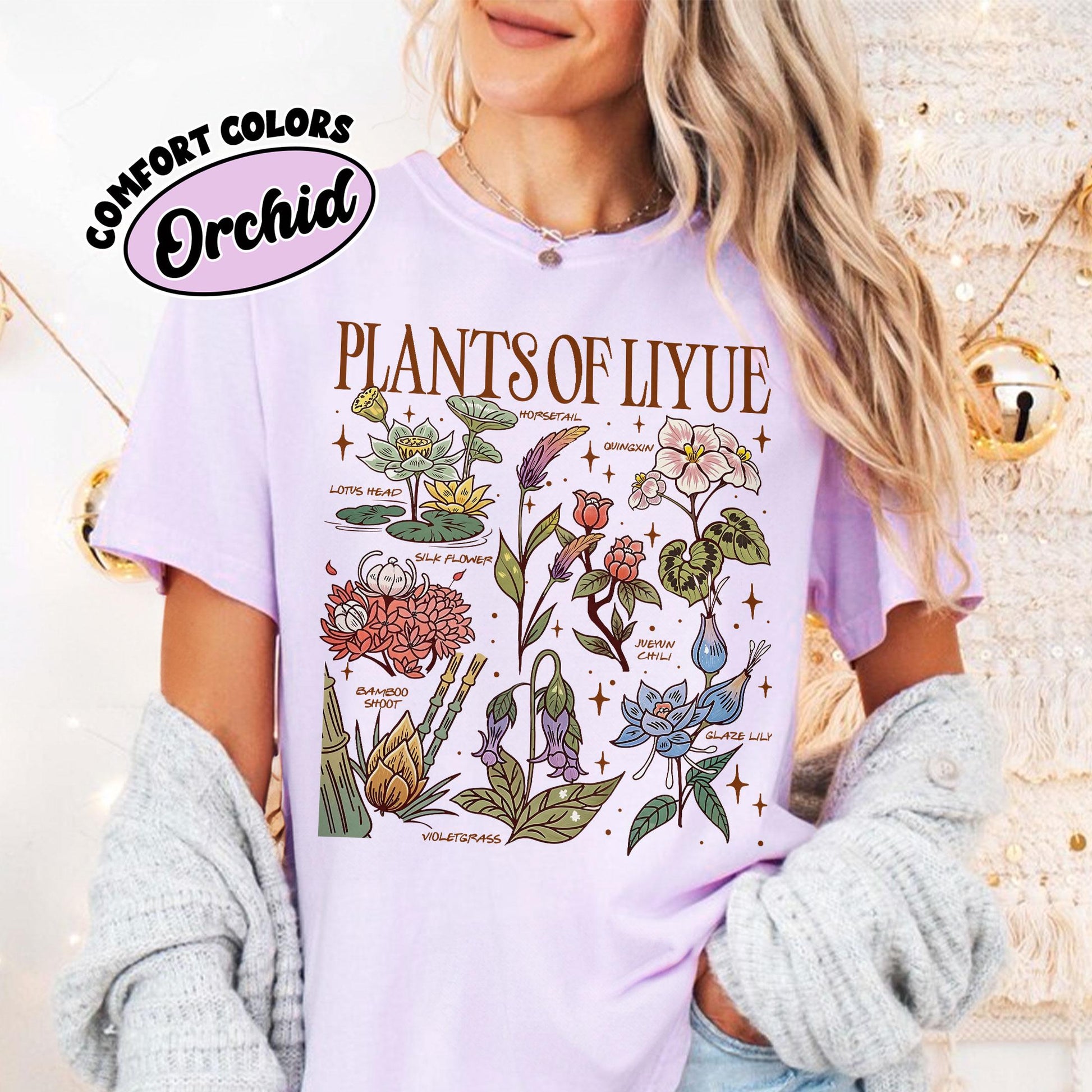 Floral Game Lover Shirt – Wildflower Inspired T-Shirt, Qingxin Floral Graphic Tee