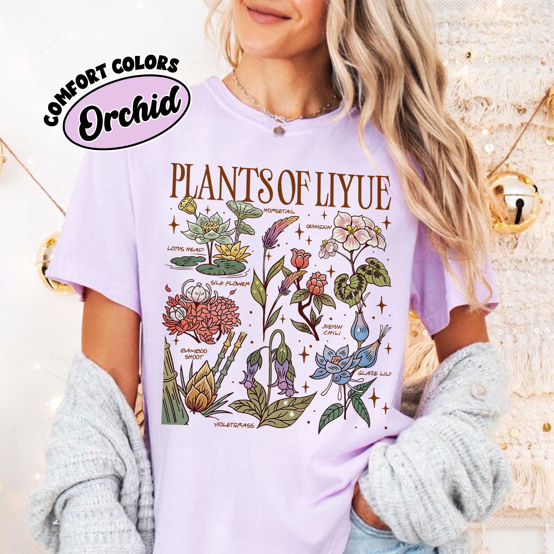 Floral Game Lover Shirt – Wildflower Inspired T-Shirt, Qingxin Floral Graphic Tee