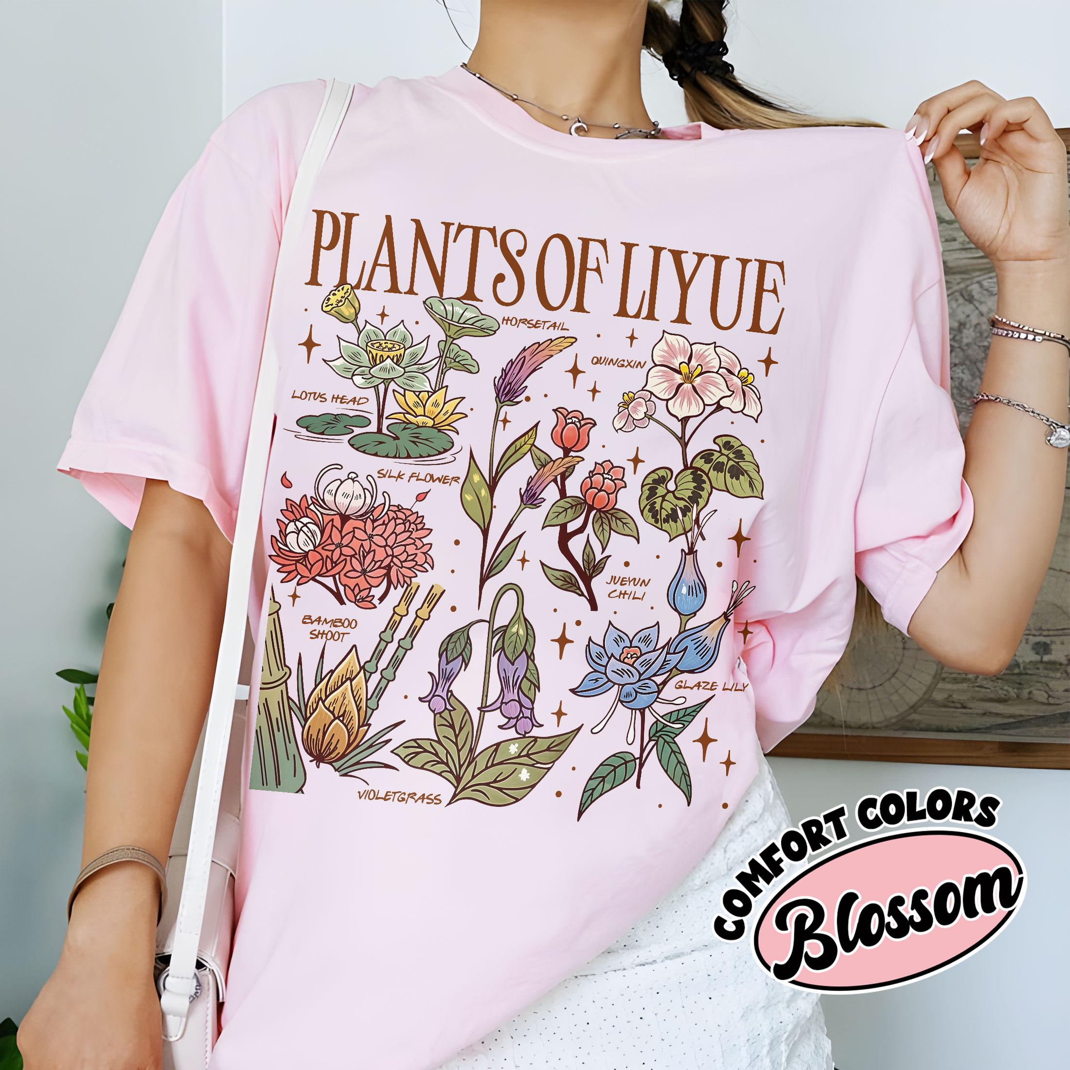 Floral Game Lover Shirt – Wildflower Inspired T-Shirt, Qingxin Floral Graphic Tee