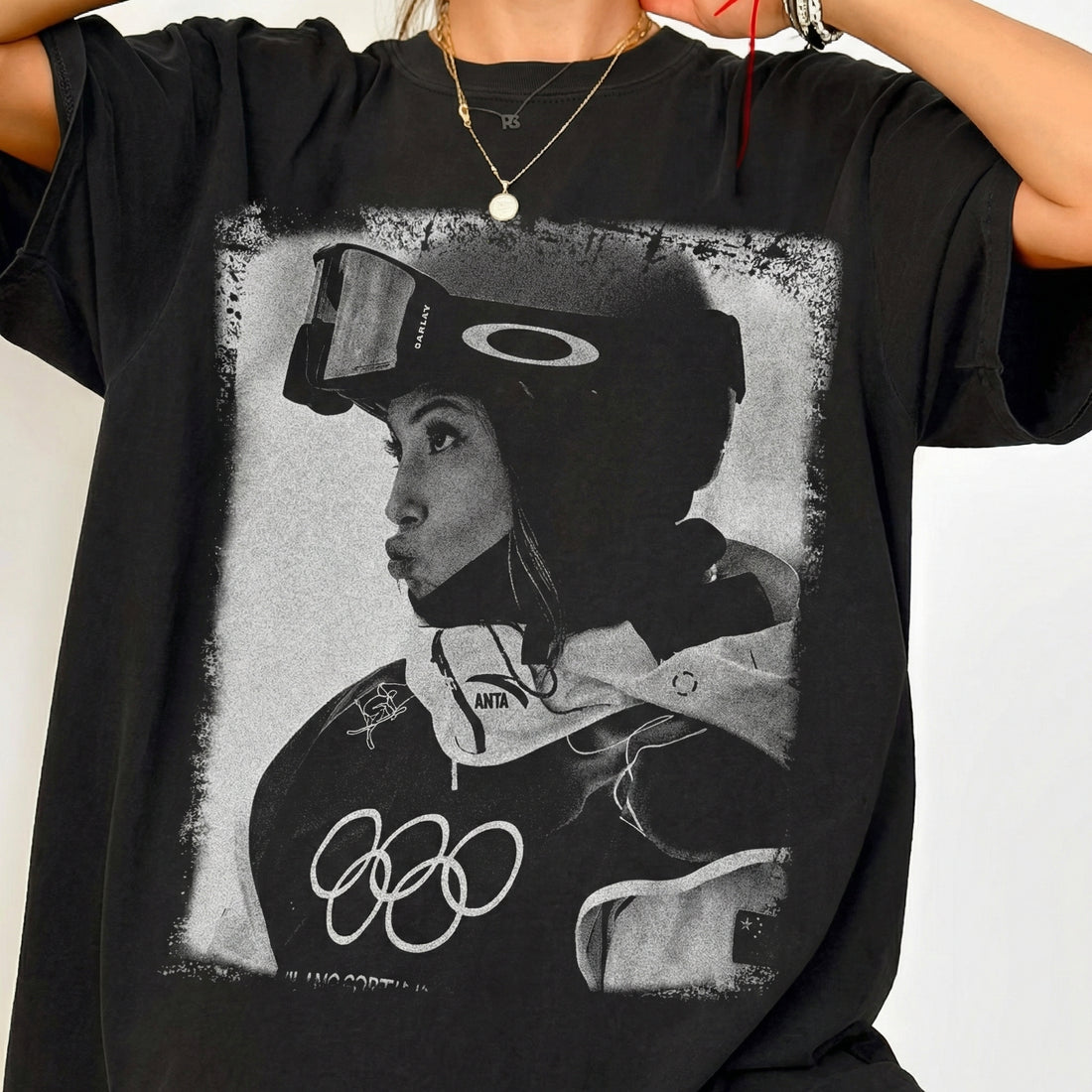 Freestyle Skier Eileen Gu Graphic T-Shirt – Winter Sports Unisex Cotton Tee