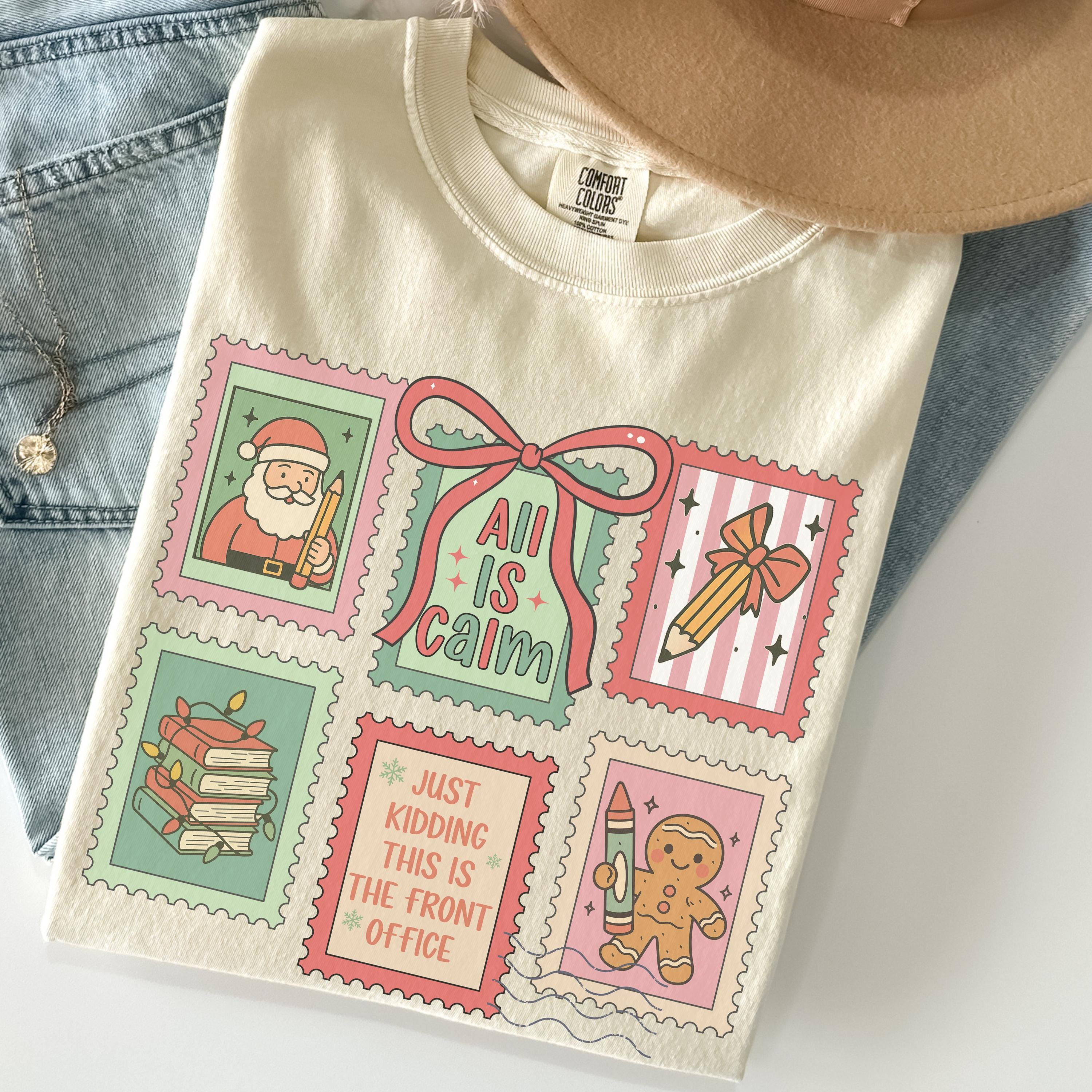 Front Office Christmas Shirt - Funny School Administrative Crew Xmas Tee