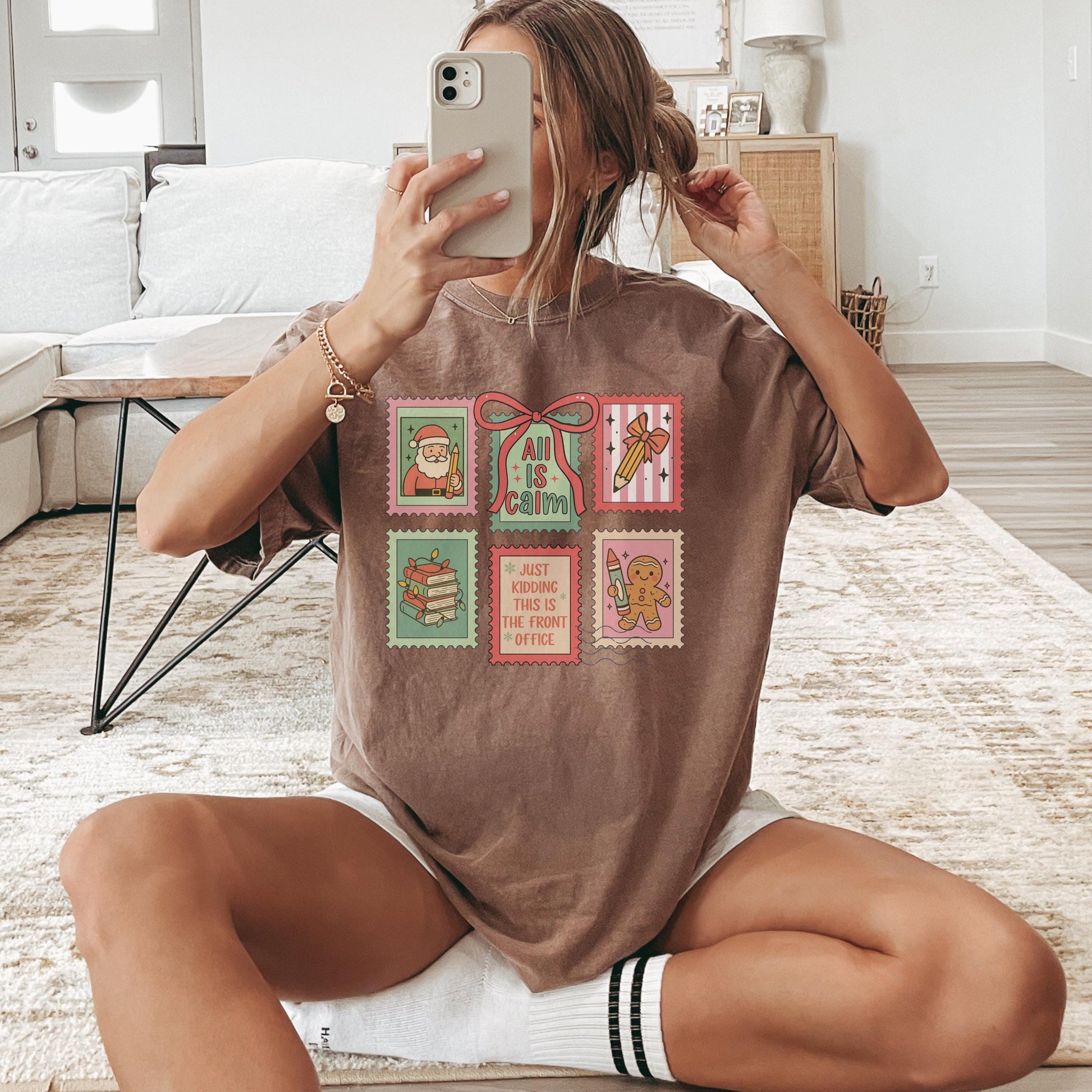 Front Office Christmas Shirt - Funny School Administrative Crew Xmas Tee