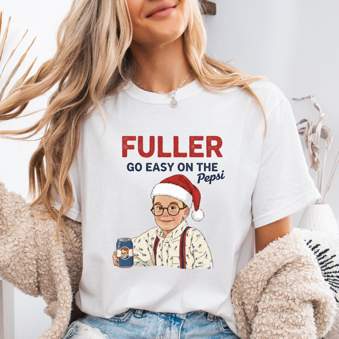 Go Easy on the Pepsi Christmas T-Shirt – Funny Home Alone Movie Tee