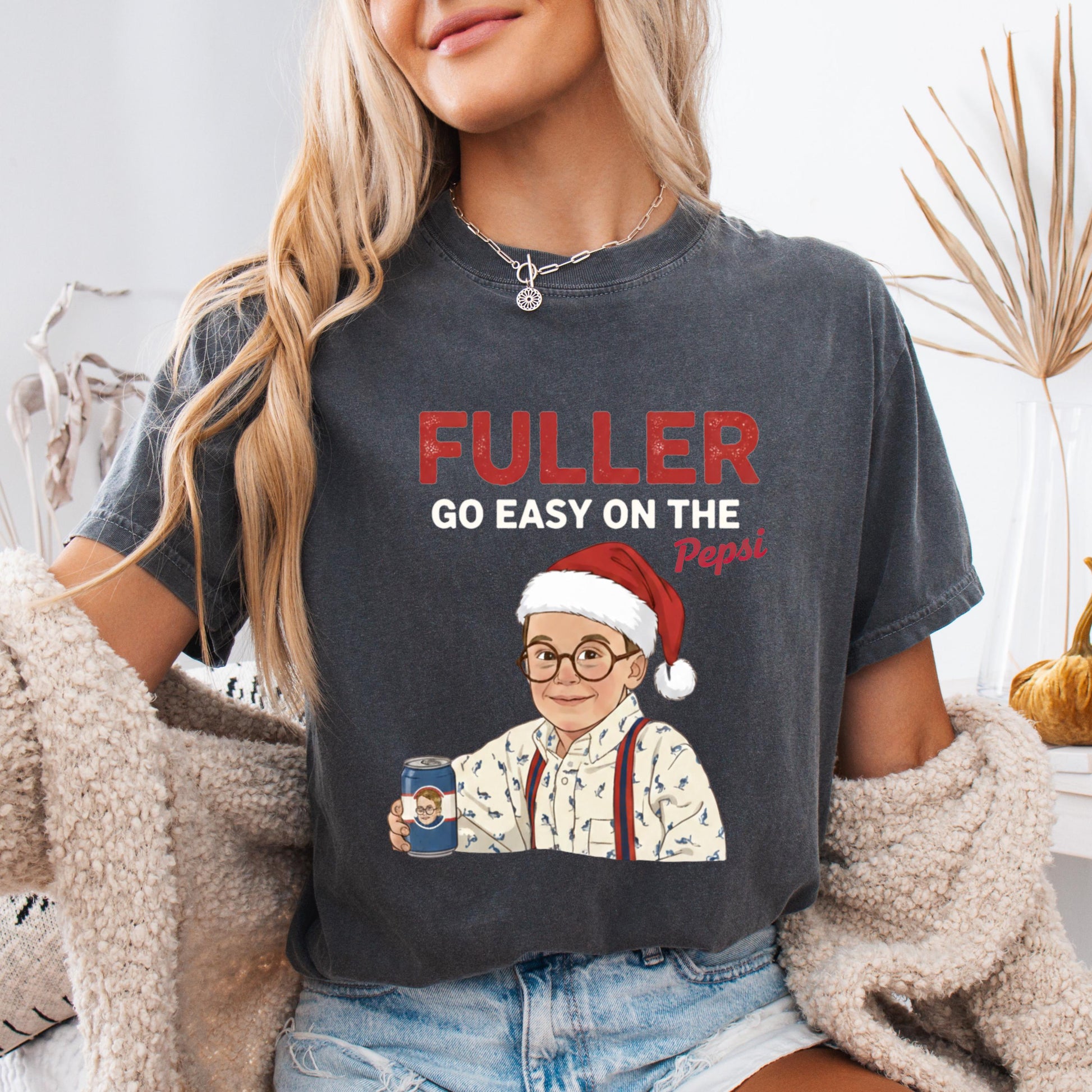Go Easy on the Pepsi Christmas T-Shirt – Funny Home Alone Movie Tee