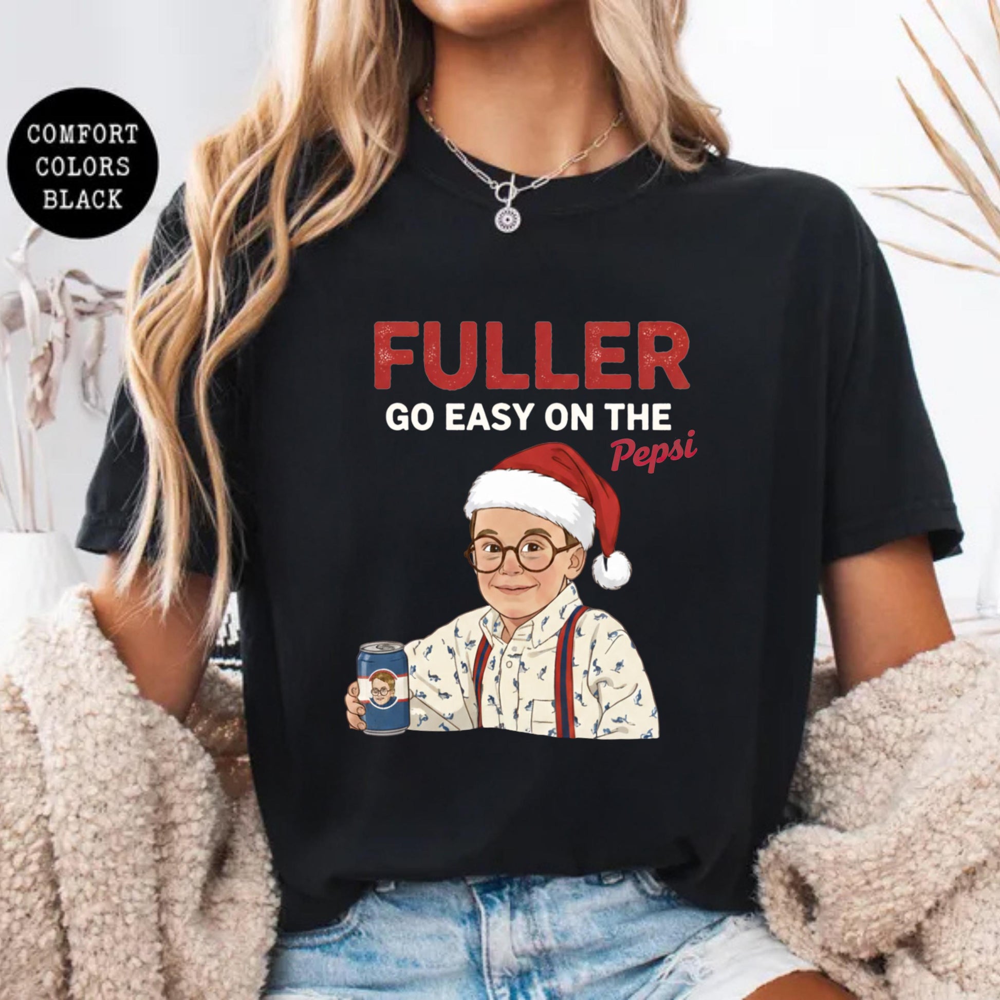 Go Easy on the Pepsi Christmas T-Shirt – Funny Home Alone Movie Tee