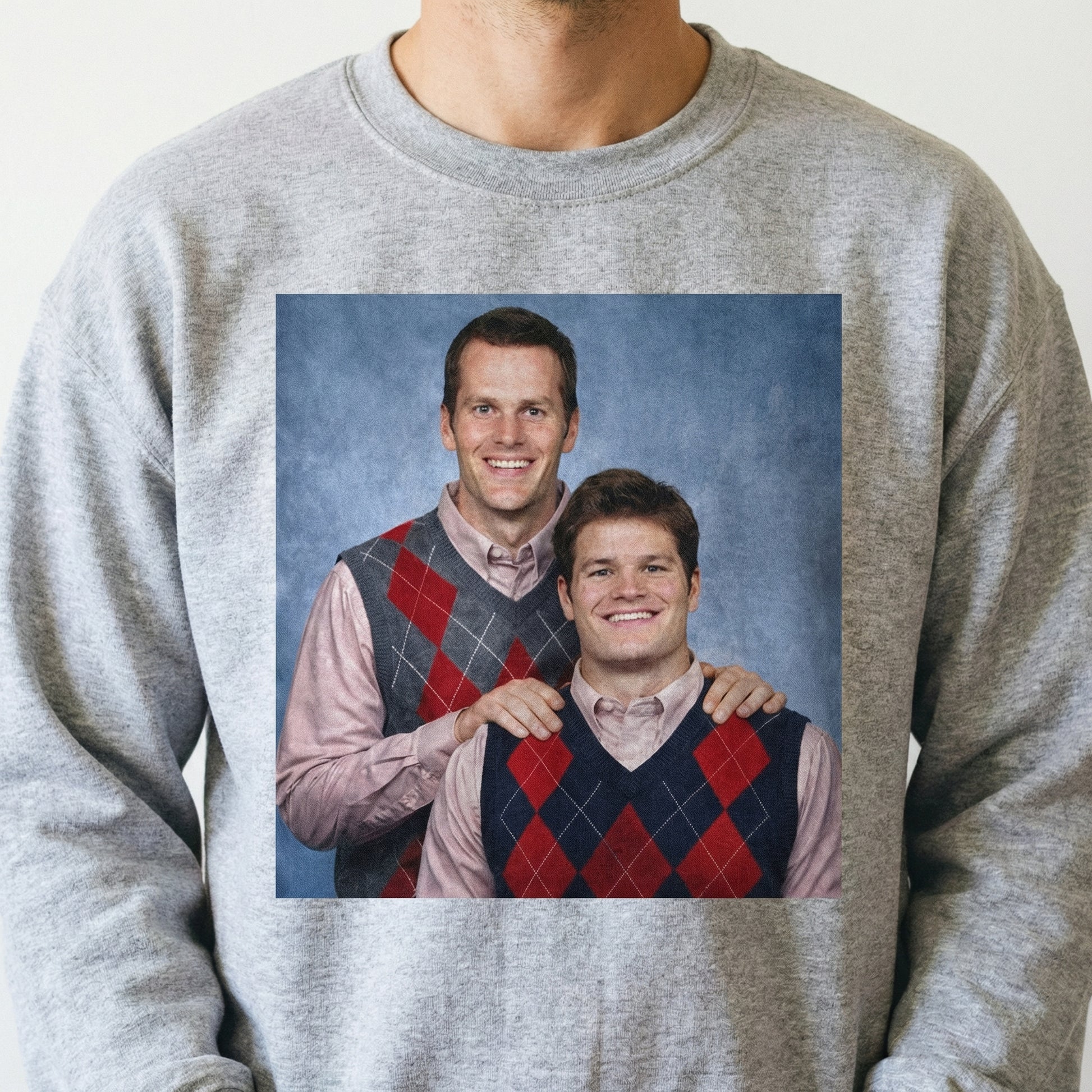 Funny Brady x Maye Football Brothers Graphic T-Shirt – Sports Parody Fan Tee