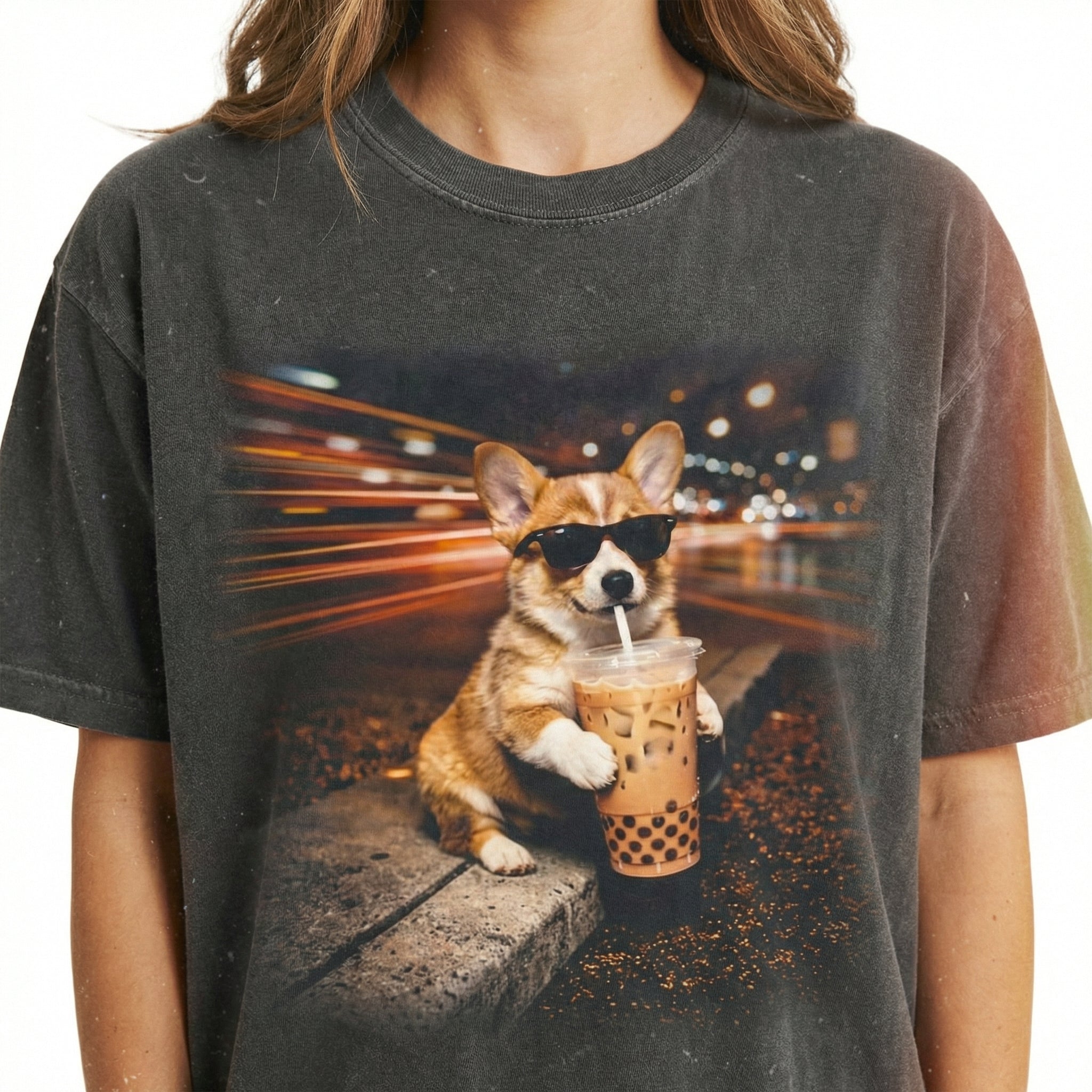 Funny Corgi Iced Coffee Shirt – Corgi Mom & Dad Gift Tee