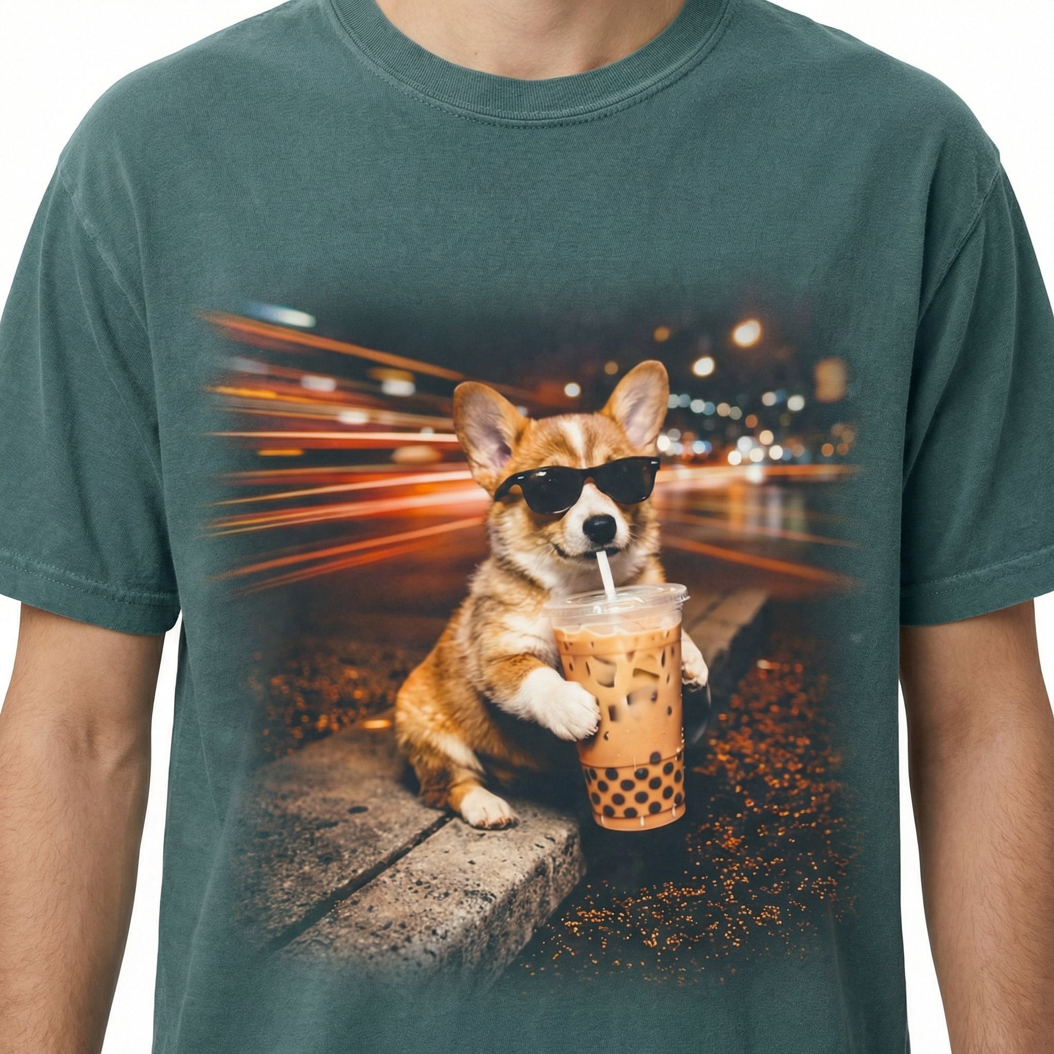 Funny Corgi Iced Coffee Shirt – Corgi Mom & Dad Gift Tee