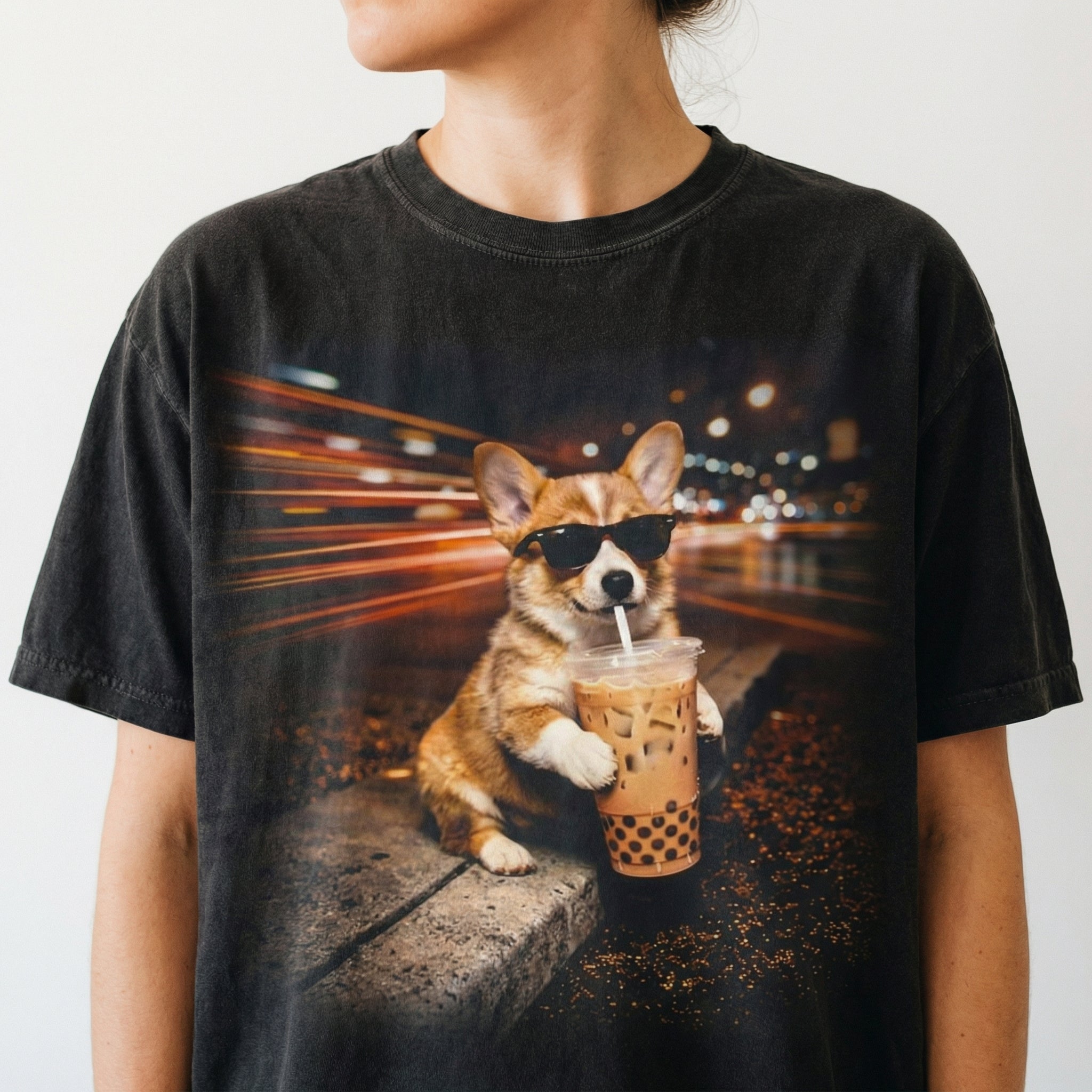 Funny Corgi Iced Coffee Shirt – Corgi Mom & Dad Gift Tee