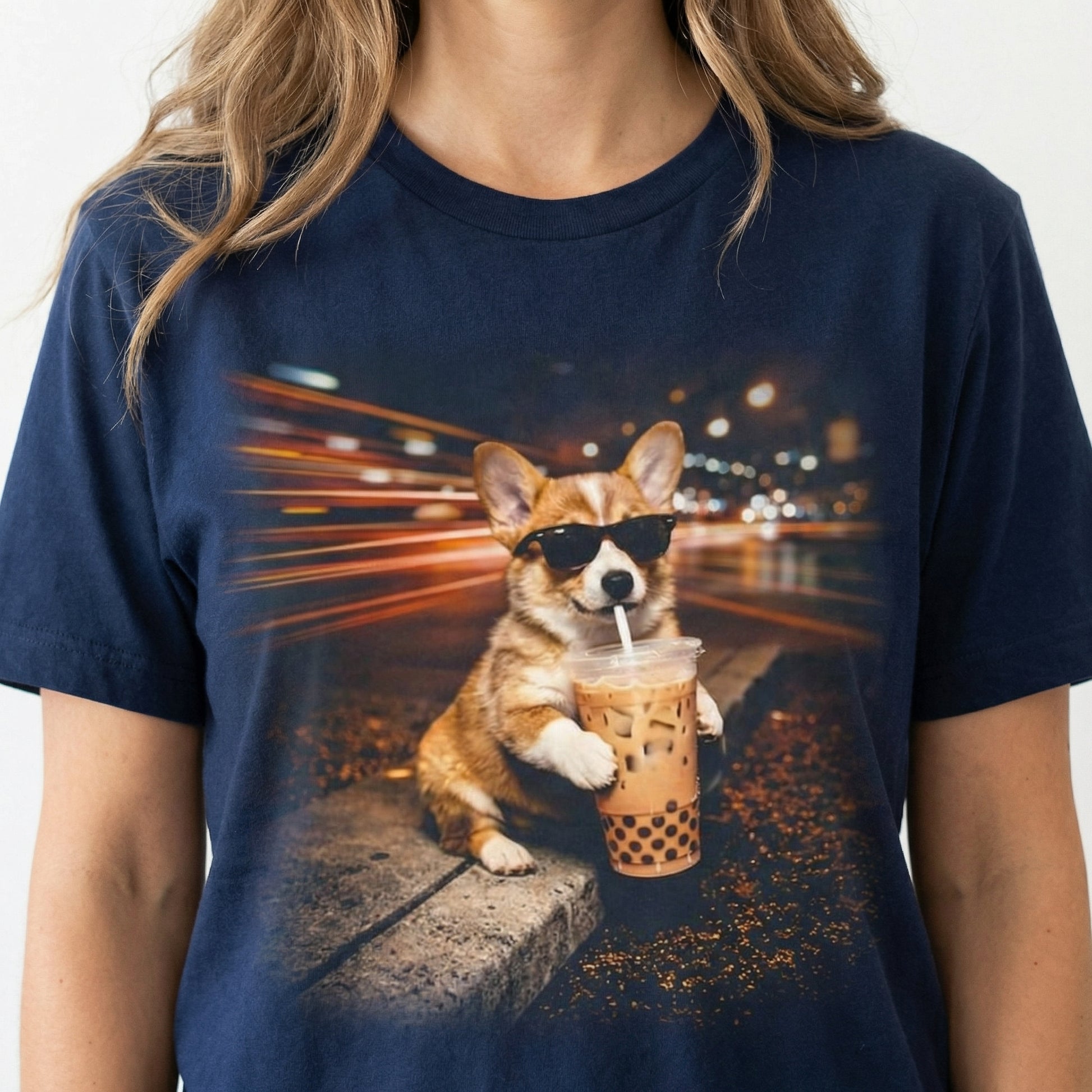 Funny Corgi Iced Coffee Shirt – Corgi Mom & Dad Gift Tee