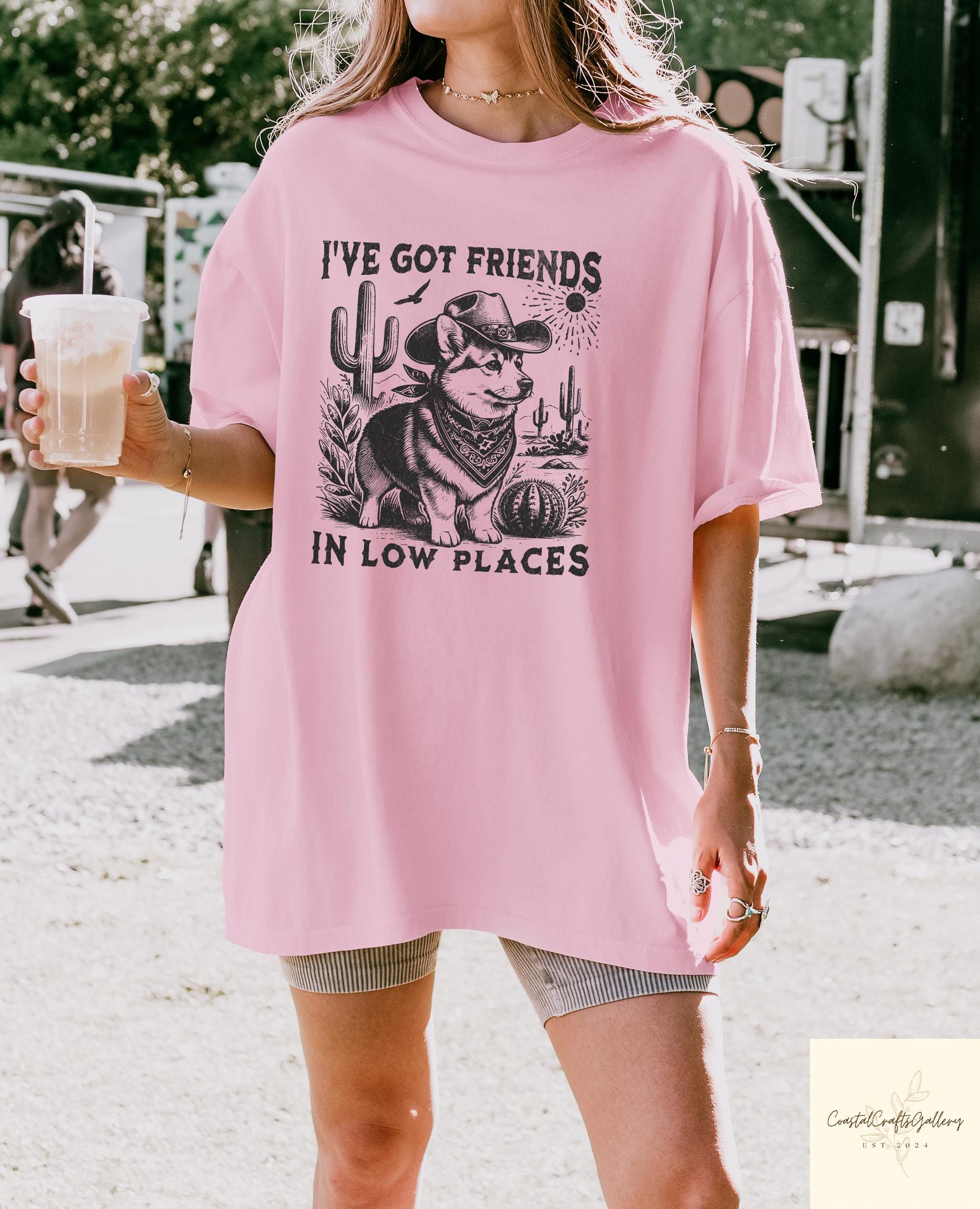 Funny Corgi Graphic T-Shirt - Retro Dog Lover Tee