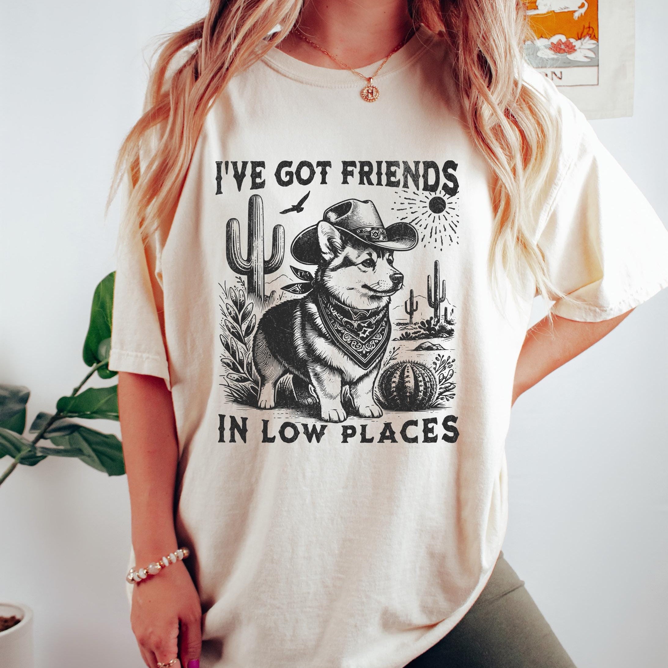 Funny Corgi Graphic T-Shirt - Retro Dog Lover Tee