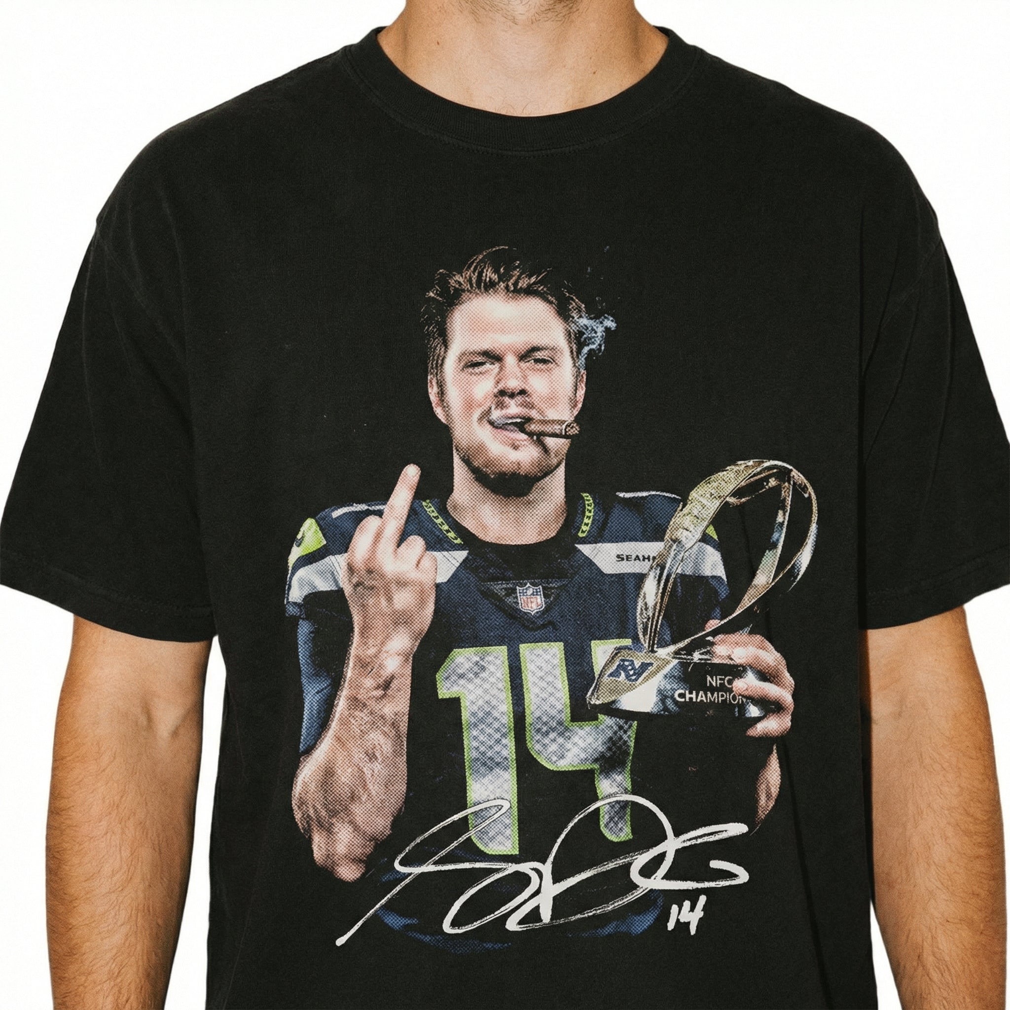 Funny Darnold Savage Football Fan Graphic T-Shirt – Retro Meme Style Tee