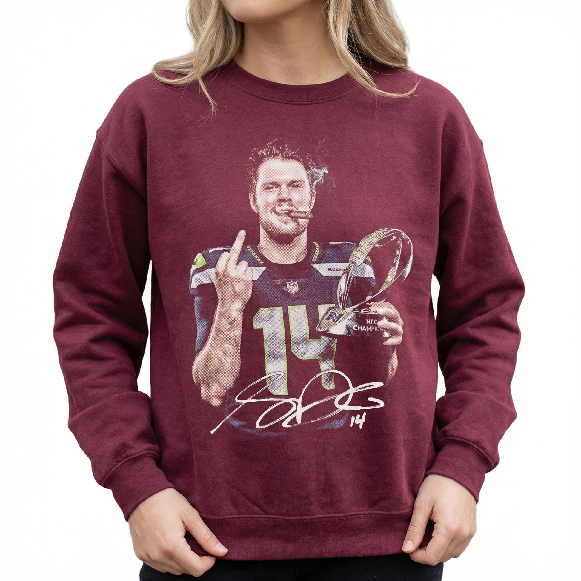 Funny Darnold Savage Football Fan Graphic T-Shirt – Retro Meme Style Tee