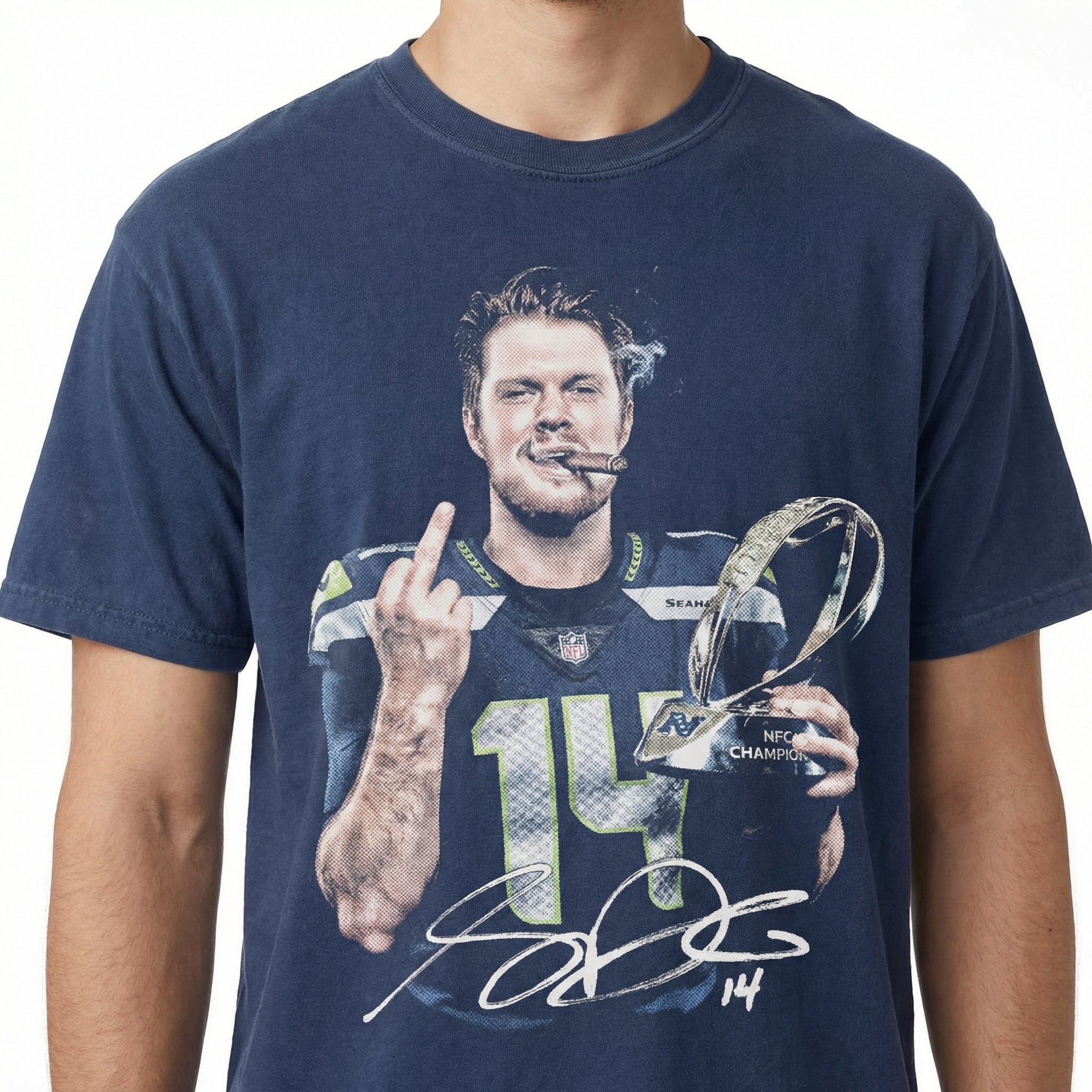 Funny Darnold Savage Football Fan Graphic T-Shirt – Retro Meme Style Tee