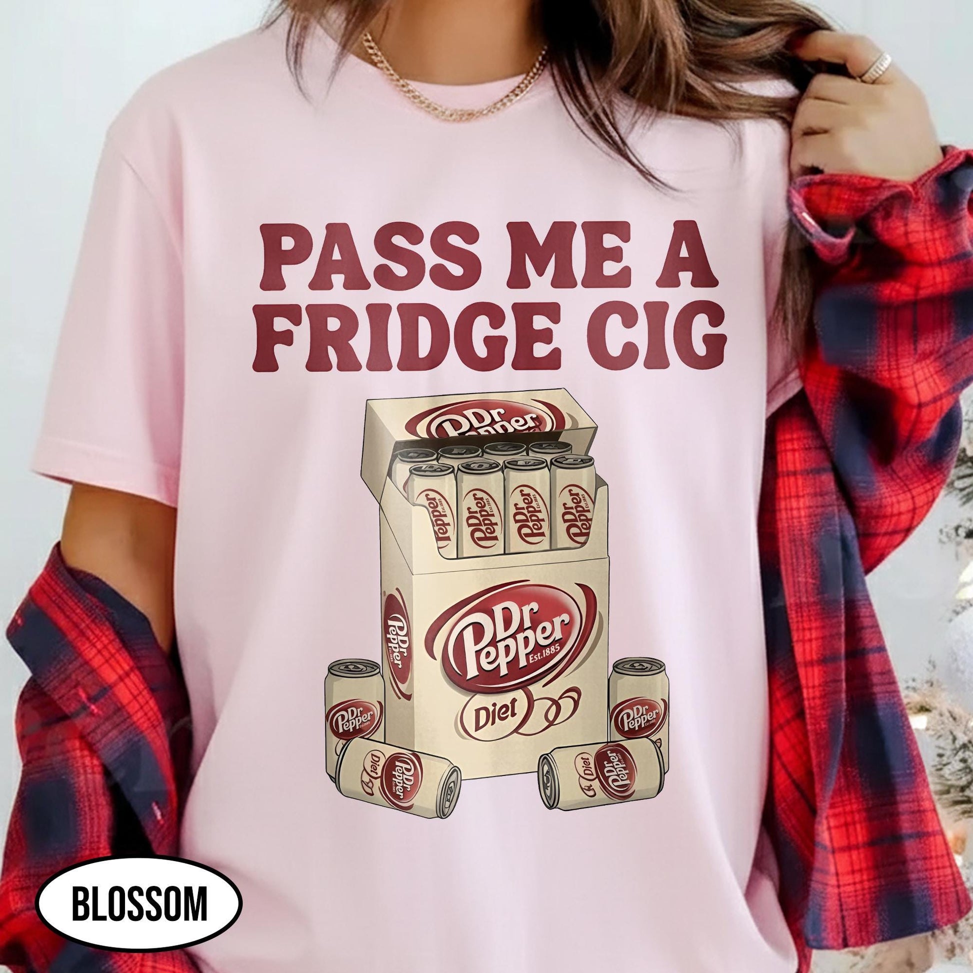 Funny Pepper  Soda Meme Shirt - Pass Me a Fridge Cig Parody Tee