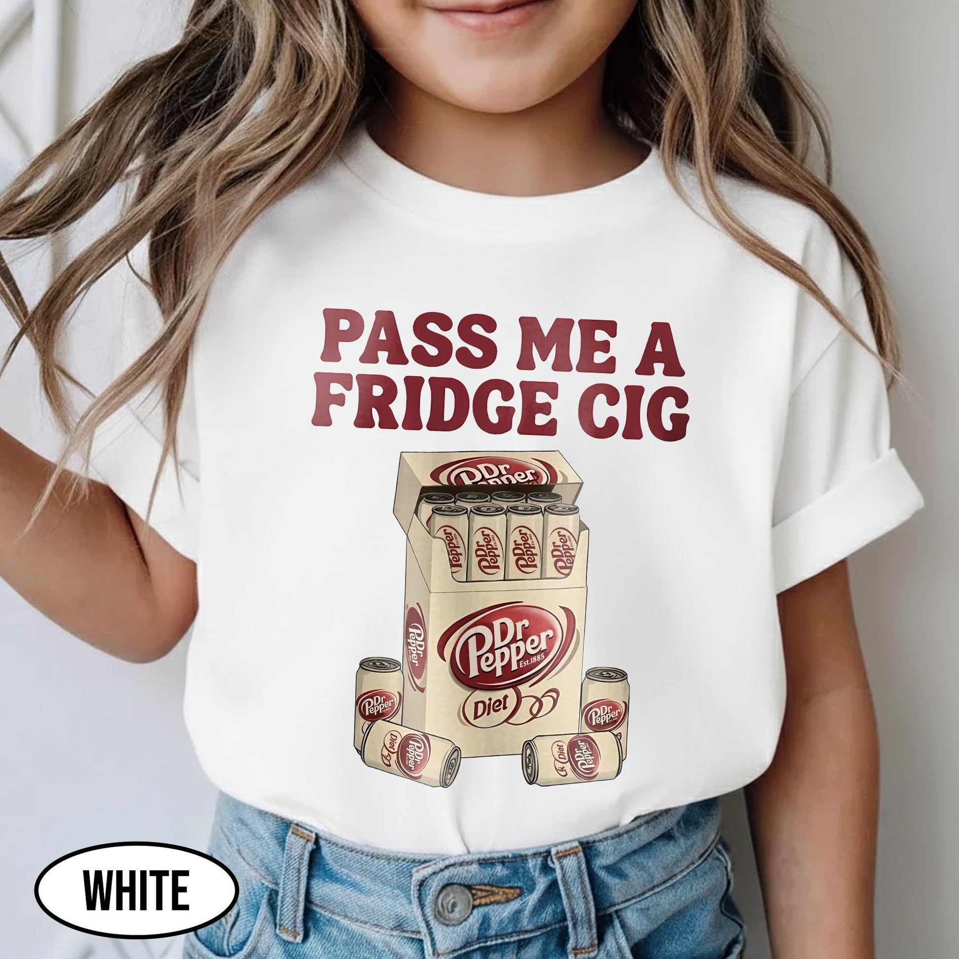 Funny Pepper  Soda Meme Shirt - Pass Me a Fridge Cig Parody Tee