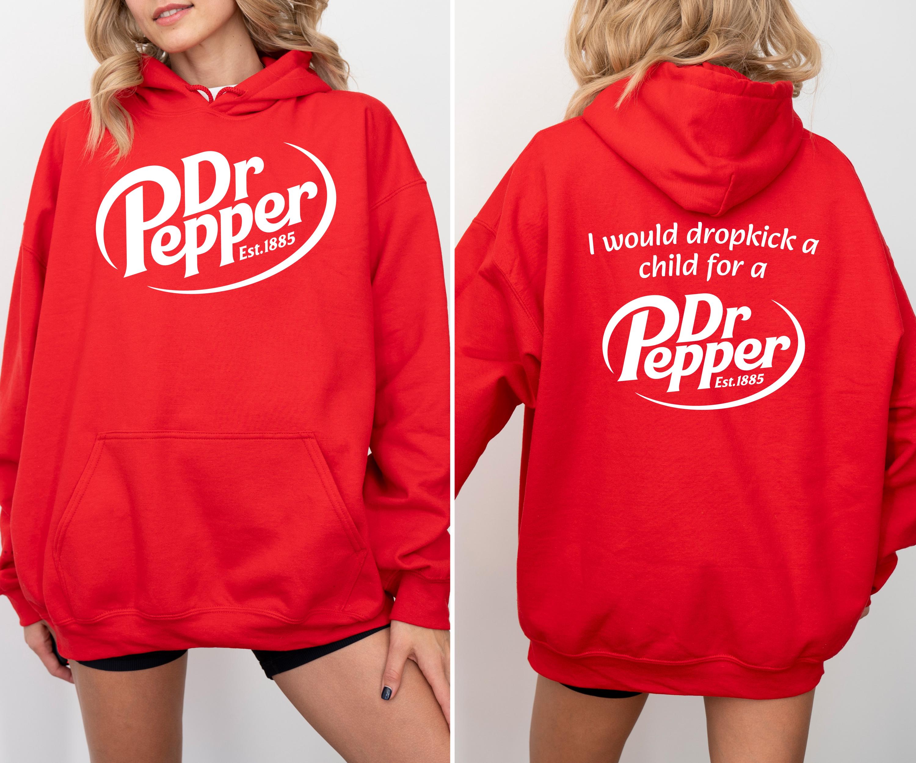 Funny Dr Pepper Inspired Sweatshirt – Retro Soda Humor Graphic Pullover