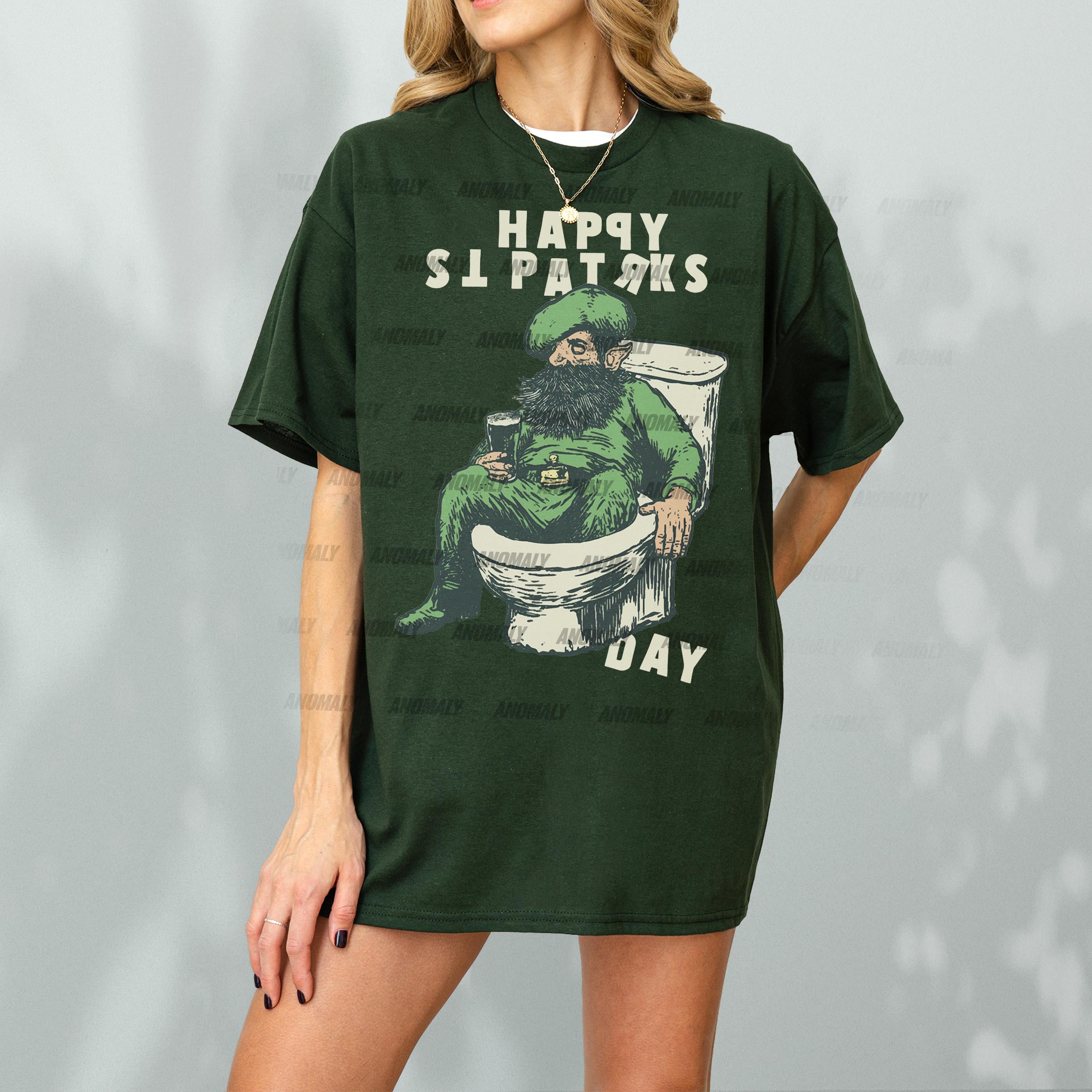 Funny Drunk Leprechaun St. Patrick’s Day T-Shirt or Sweatshirt