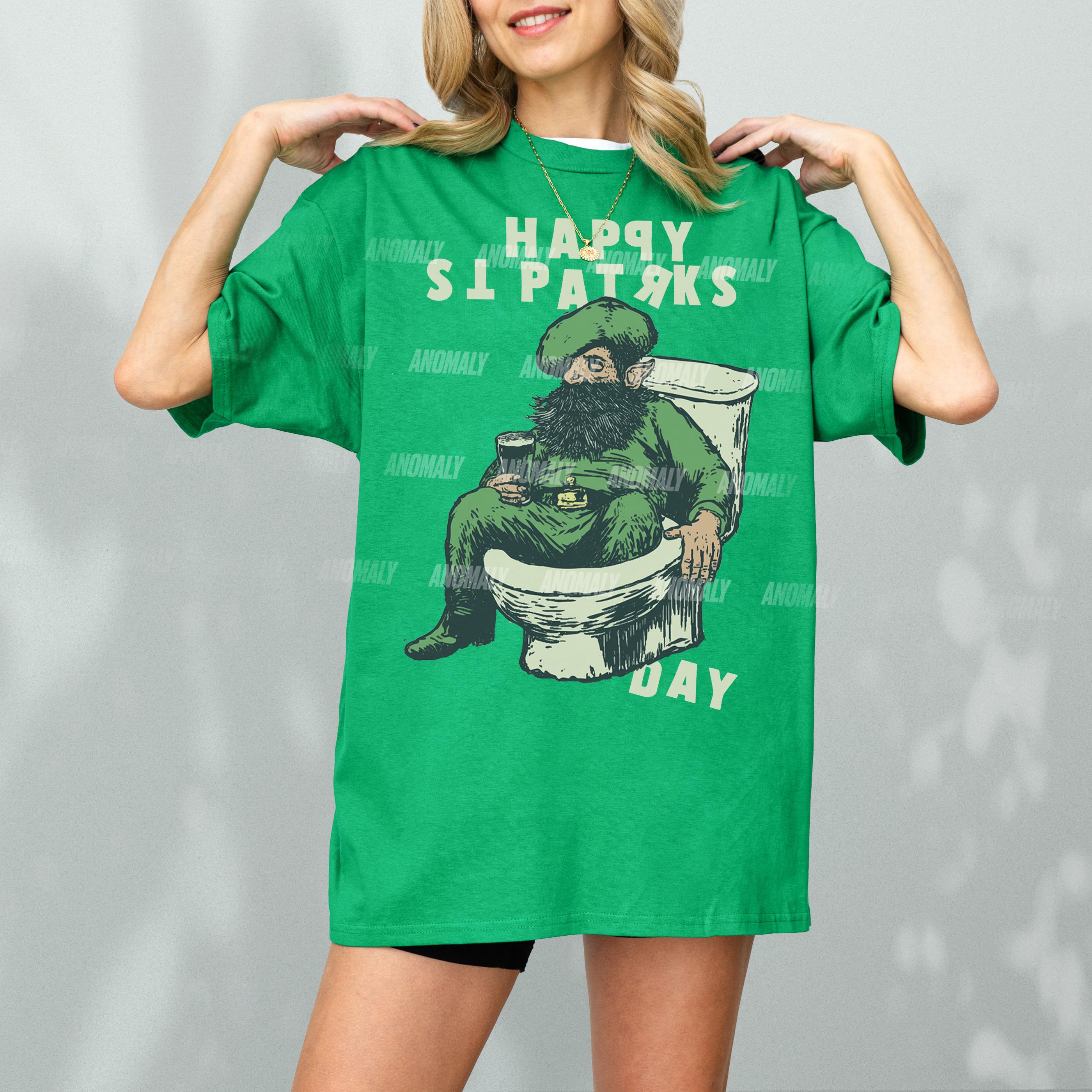 Funny Drunk Leprechaun St. Patrick’s Day T-Shirt or Sweatshirt