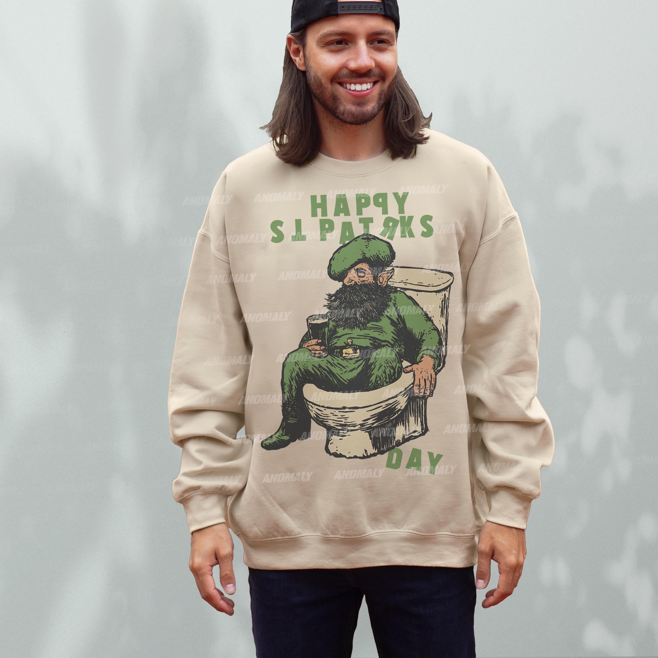 Funny Drunk Leprechaun St. Patrick’s Day T-Shirt or Sweatshirt