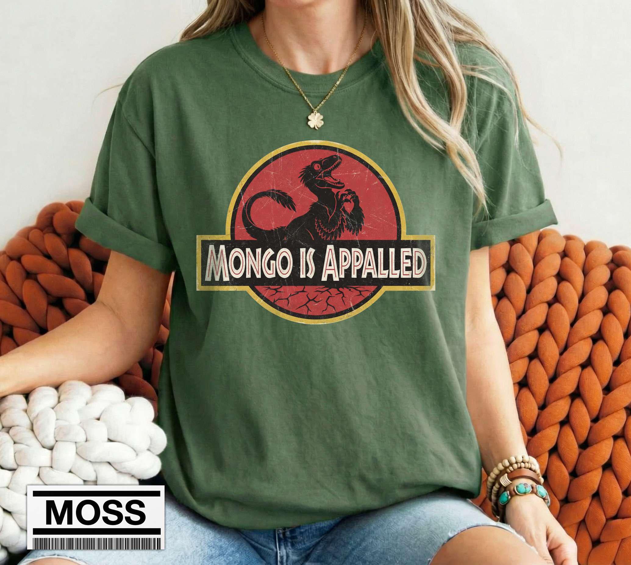 Funny Dungeon RPG Graphic T-Shirt – Retro Mongo Is Appalled Gamer Fantasy Tee
