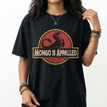 Funny Dungeon RPG Graphic T-Shirt – Retro Mongo Is Appalled Gamer Fantasy Tee