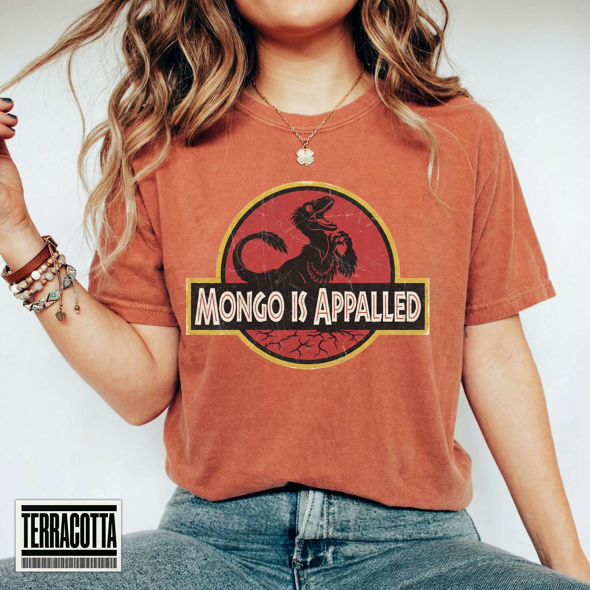 Funny Dungeon RPG Graphic T-Shirt – Retro Mongo Is Appalled Gamer Fantasy Tee