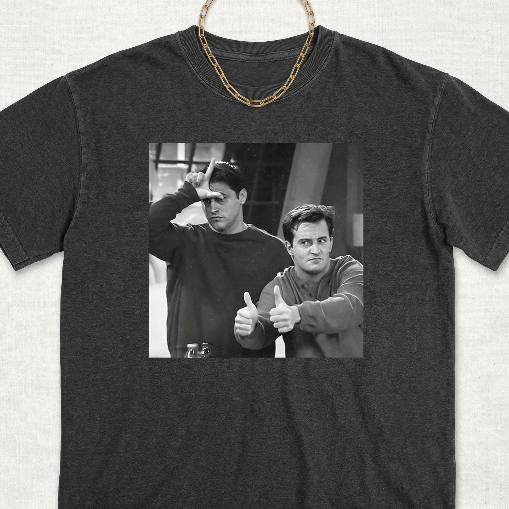 Funny Sarcastic Chandler Bing Friend Quote Shirt – Retro 90s Sitcom Humor Graphic Tee