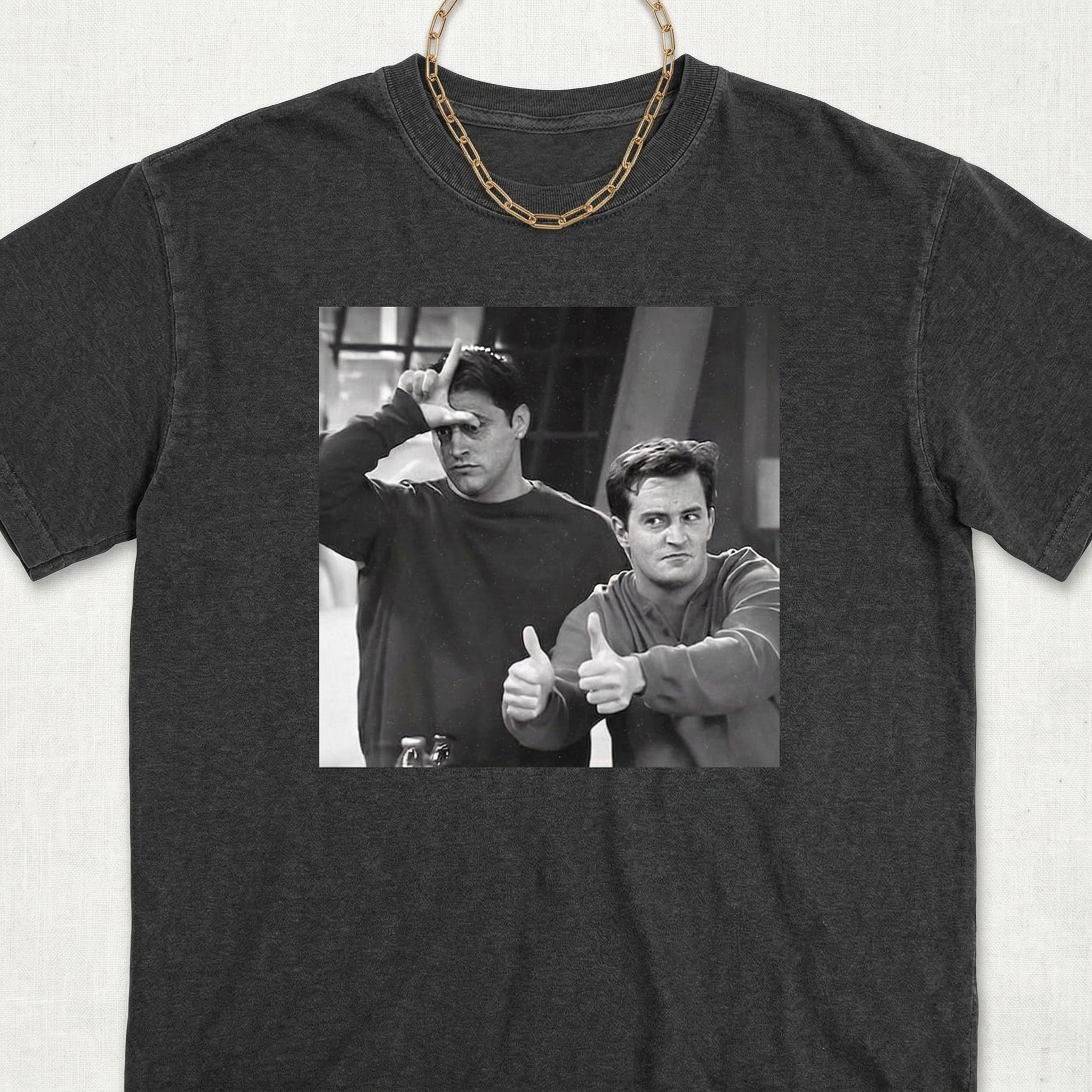 Funny Sarcastic Chandler Bing Friend Quote Shirt – Retro 90s Sitcom Humor Graphic Tee