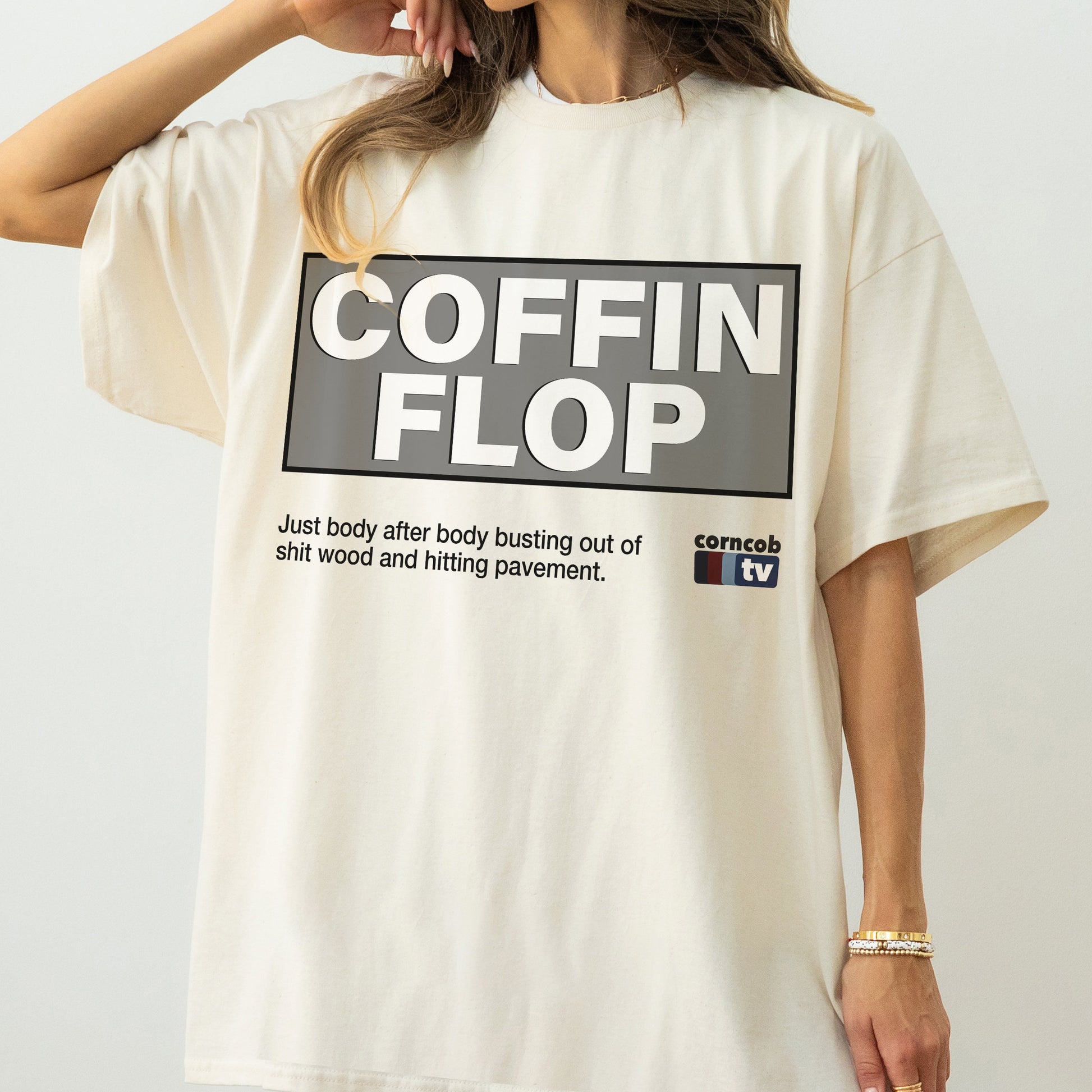 Funny Tim Robinson Coffin Flop T-Shirt – TV Show Inspired Graphic Tee