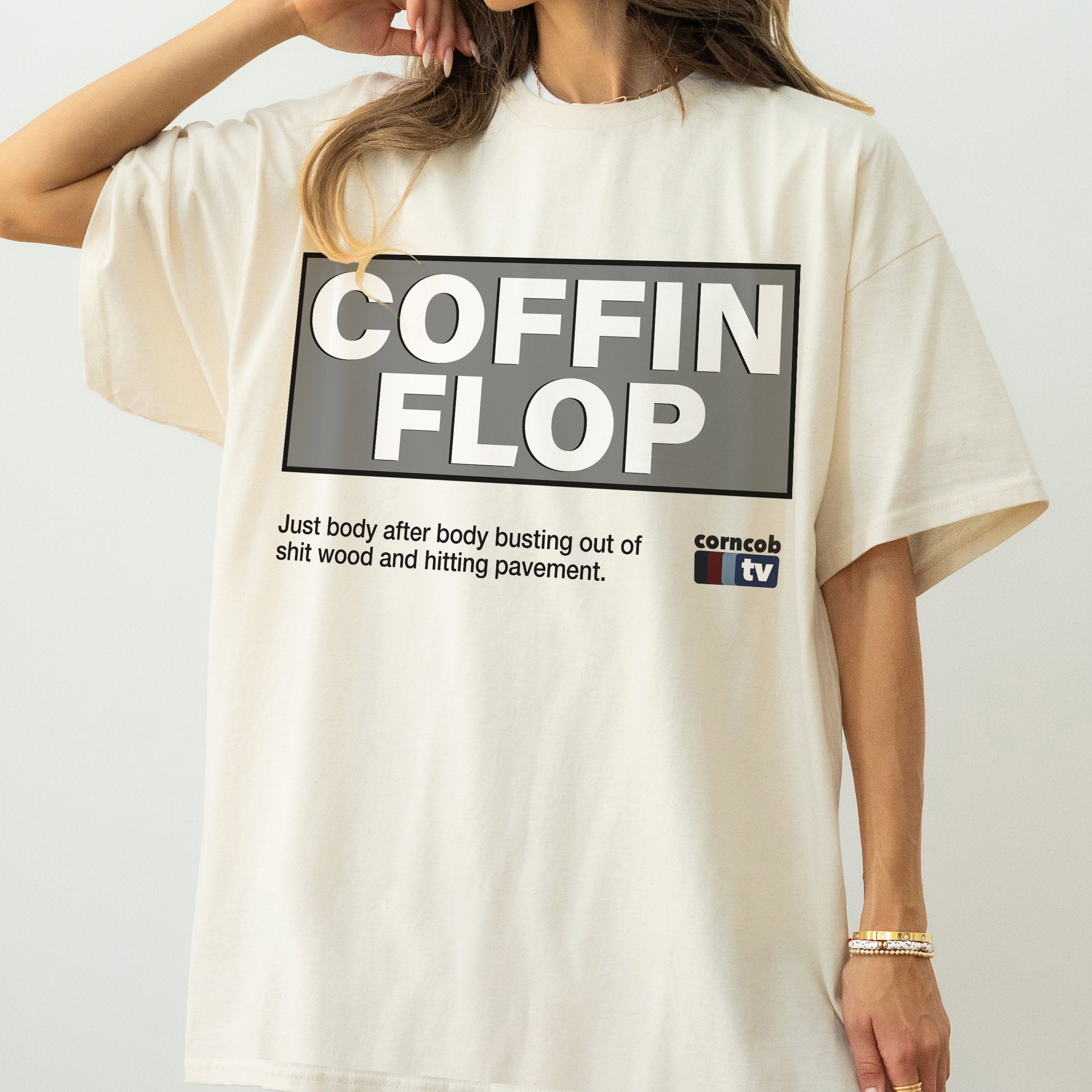 Funny Tim Robinson Coffin Flop T-Shirt – TV Show Inspired Graphic Tee
