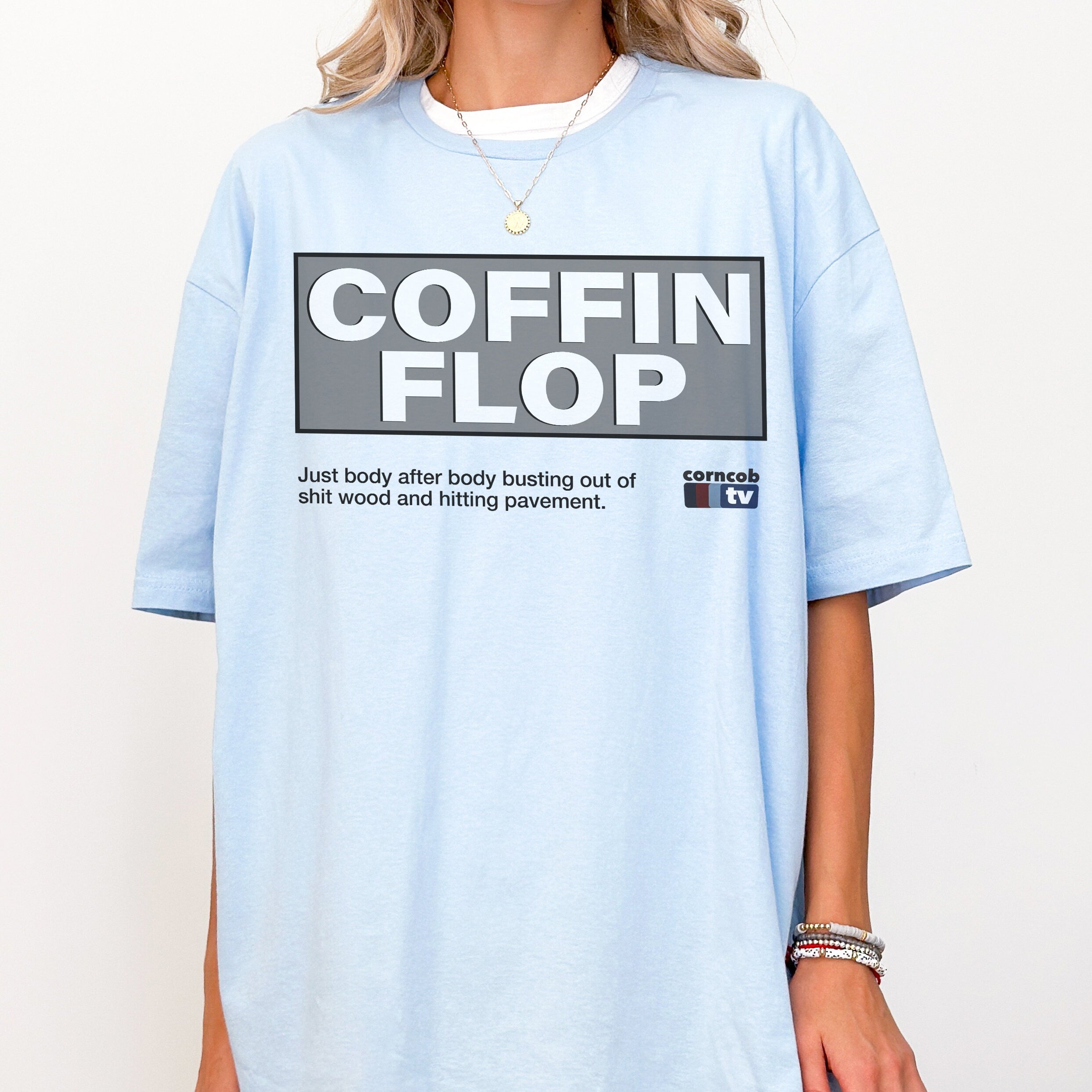 Funny Tim Robinson Coffin Flop T-Shirt – TV Show Inspired Graphic Tee