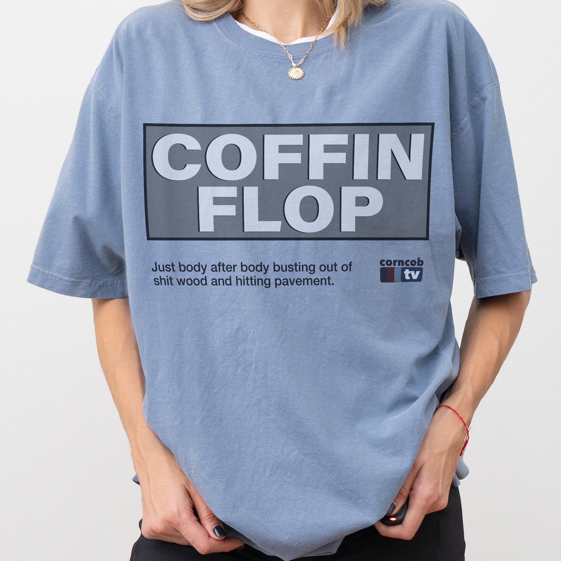 Funny Tim Robinson Coffin Flop T-Shirt – TV Show Inspired Graphic Tee