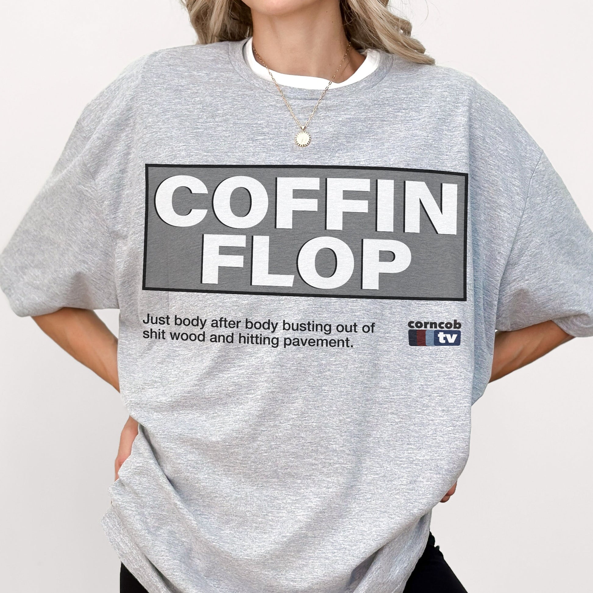 Funny Tim Robinson Coffin Flop T-Shirt – TV Show Inspired Graphic Tee